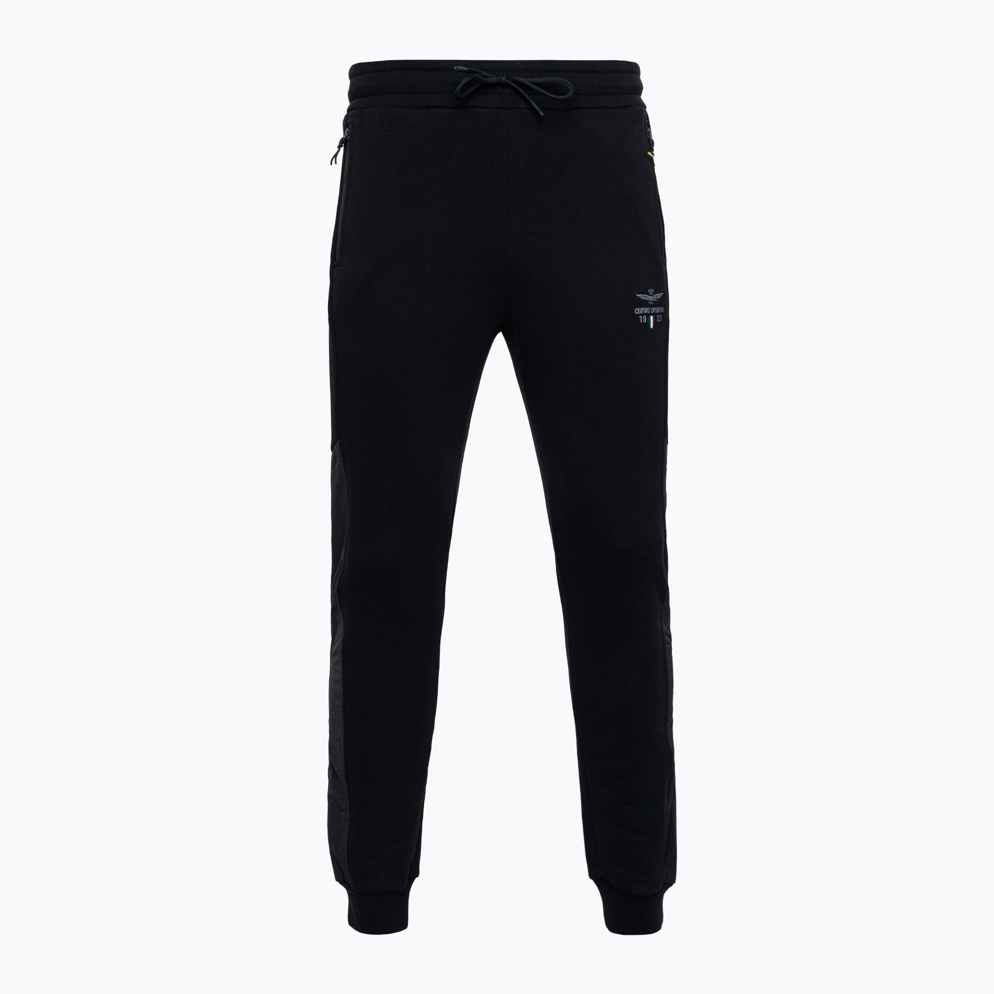 Spodnie męskie Aeronautica Militare Sport jet black 