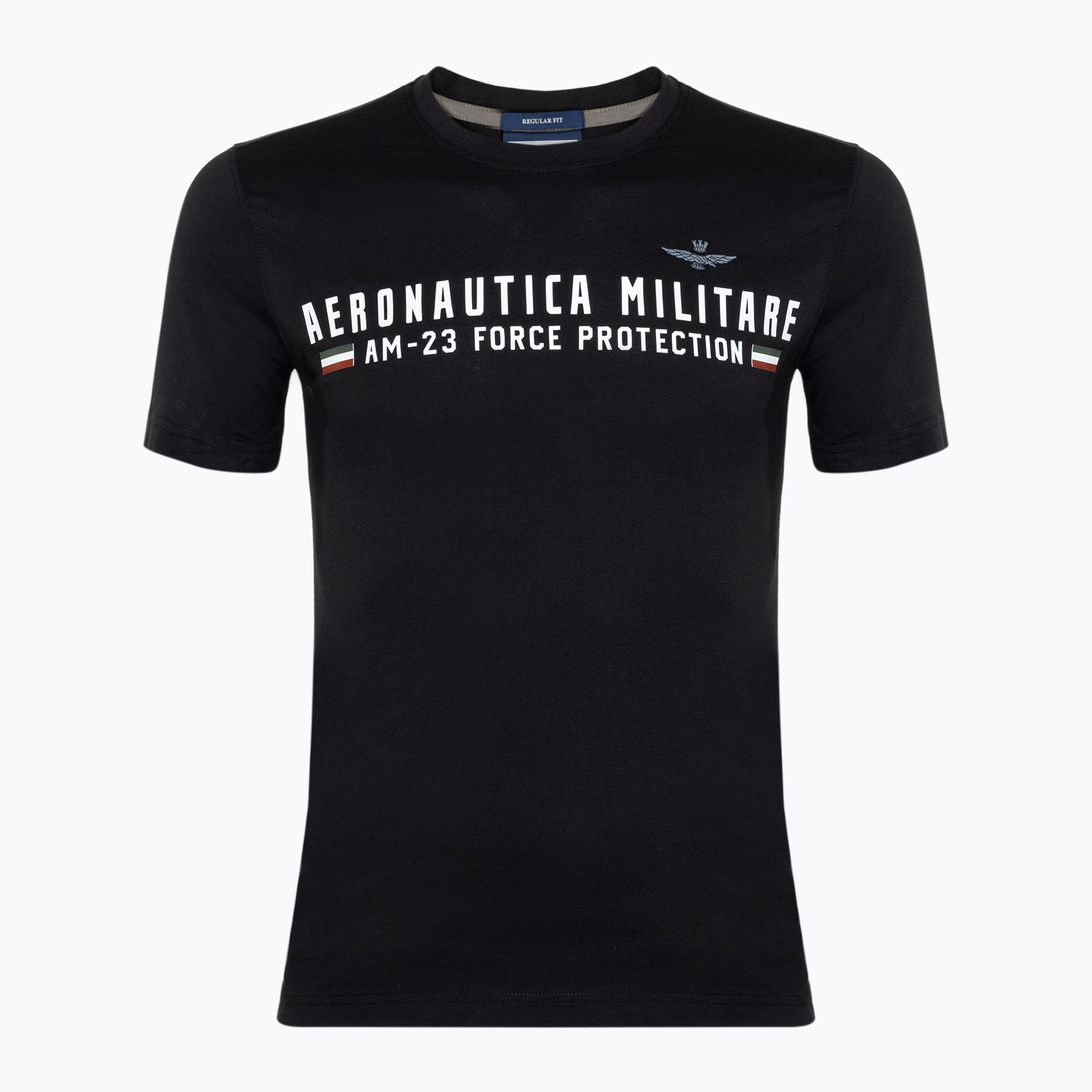 Koszulka męska Aeronautica Militare Heritage jet black 