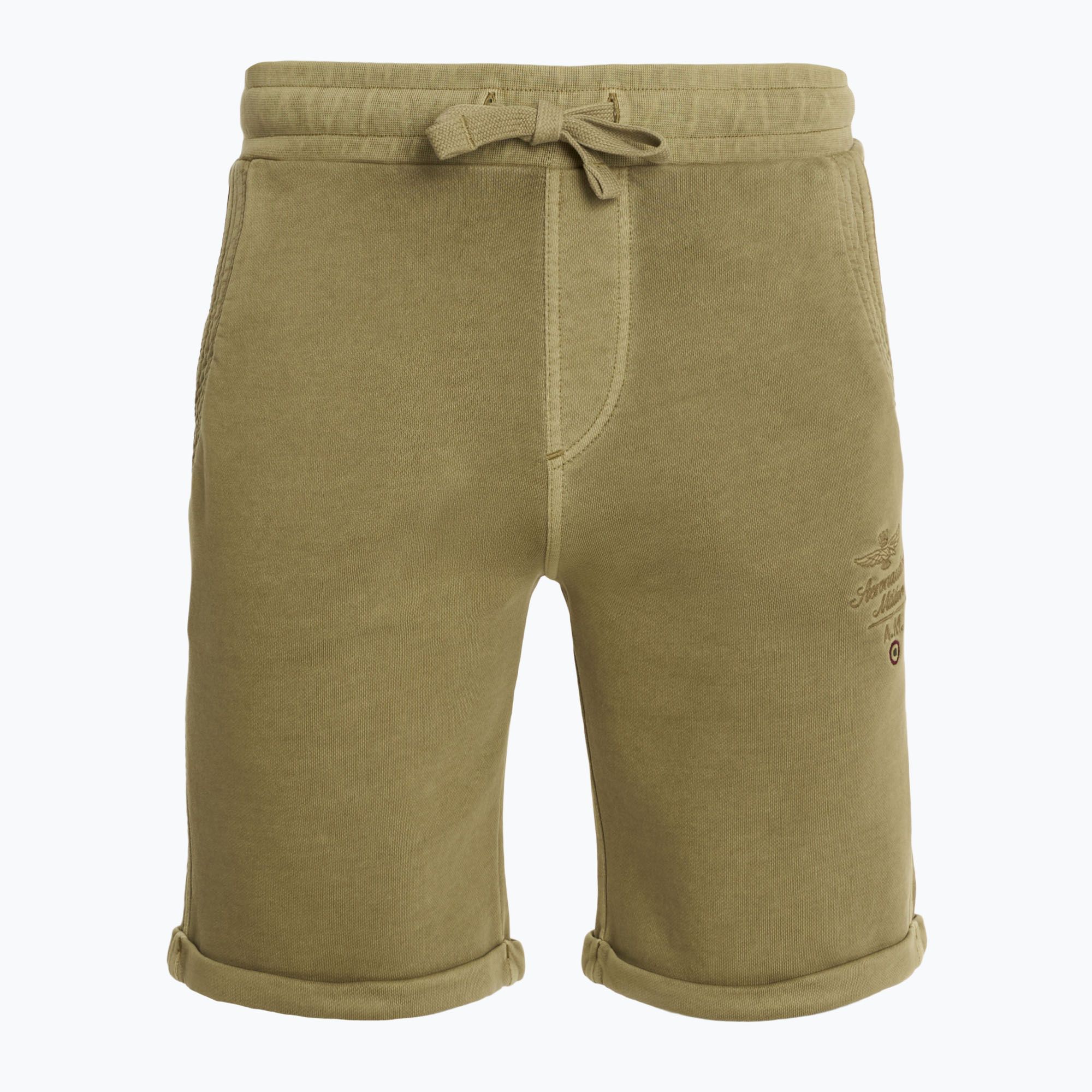Spodenki męskie Aeronautica Militare 251BF016F583 antelope beige washed 