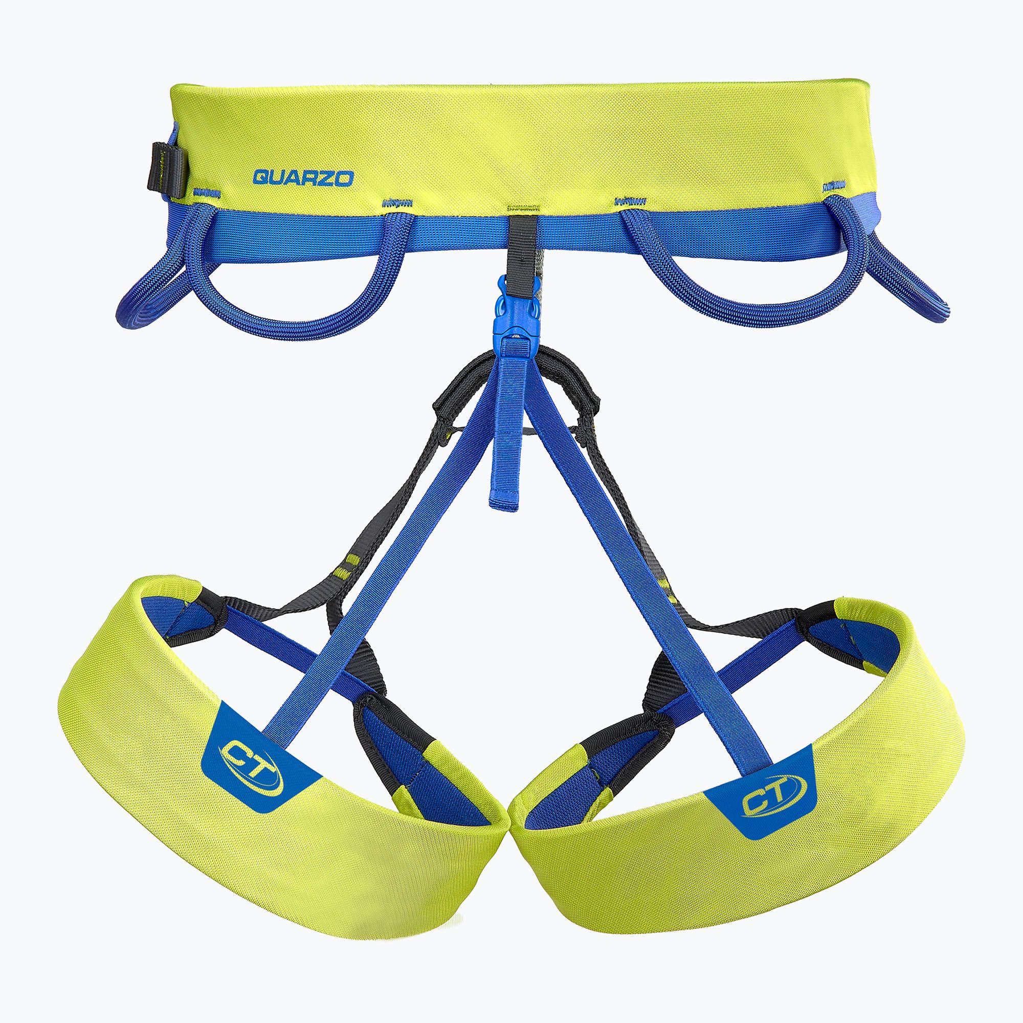 Uprząż wspinaczkowa Climbing Technology Quarzo green/blue 