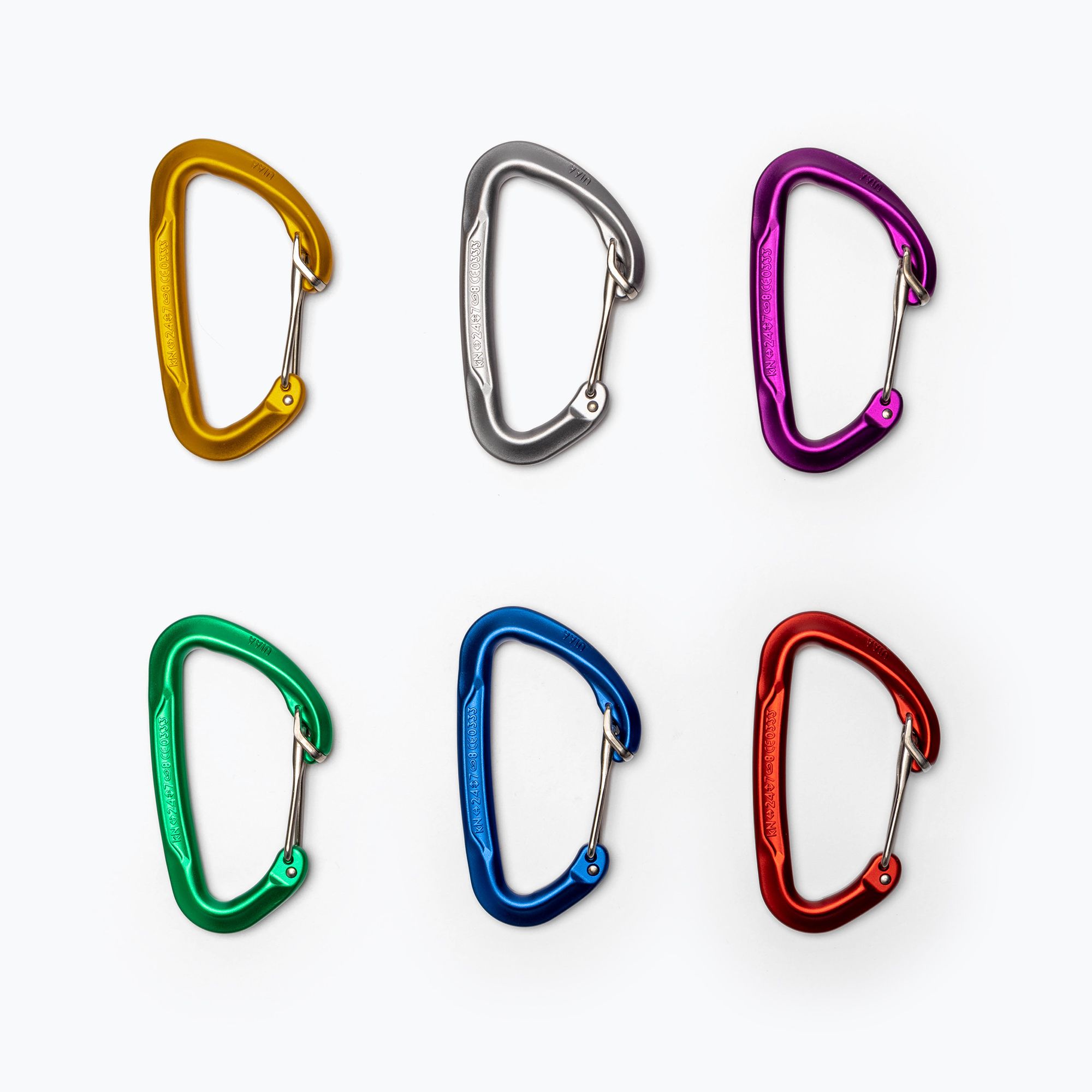 Karabinek Climbing Technology Berry W 6 szt. mix 