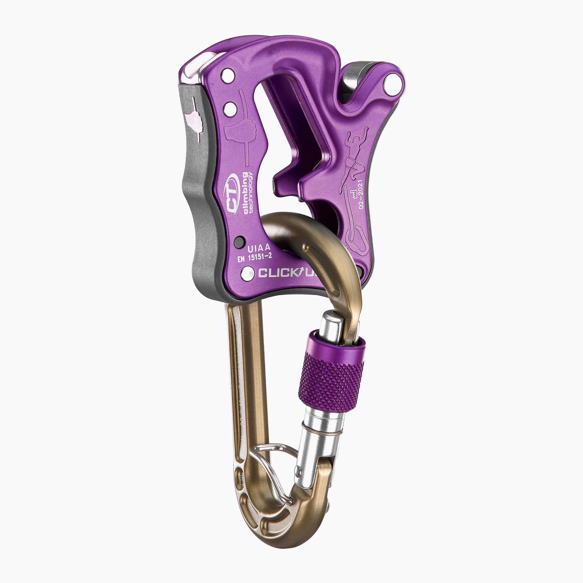Przyrząd asekuracyjny Climbing Technology Click Up violet 