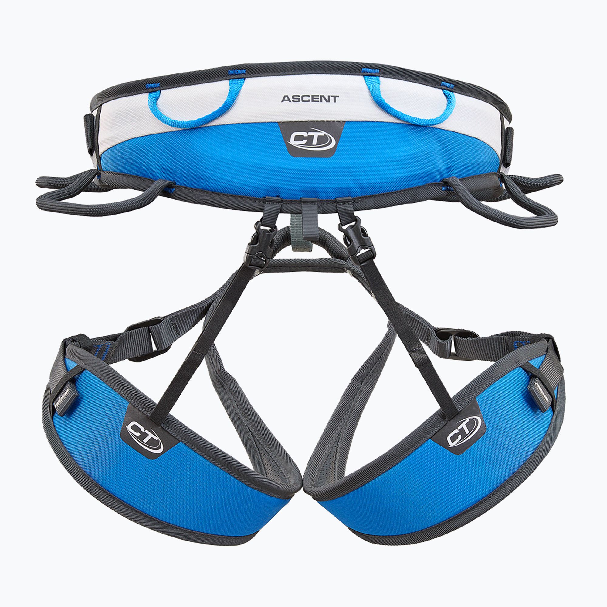 Uprząż wspinaczkowa Climbing Technology Ascent blue/silver 