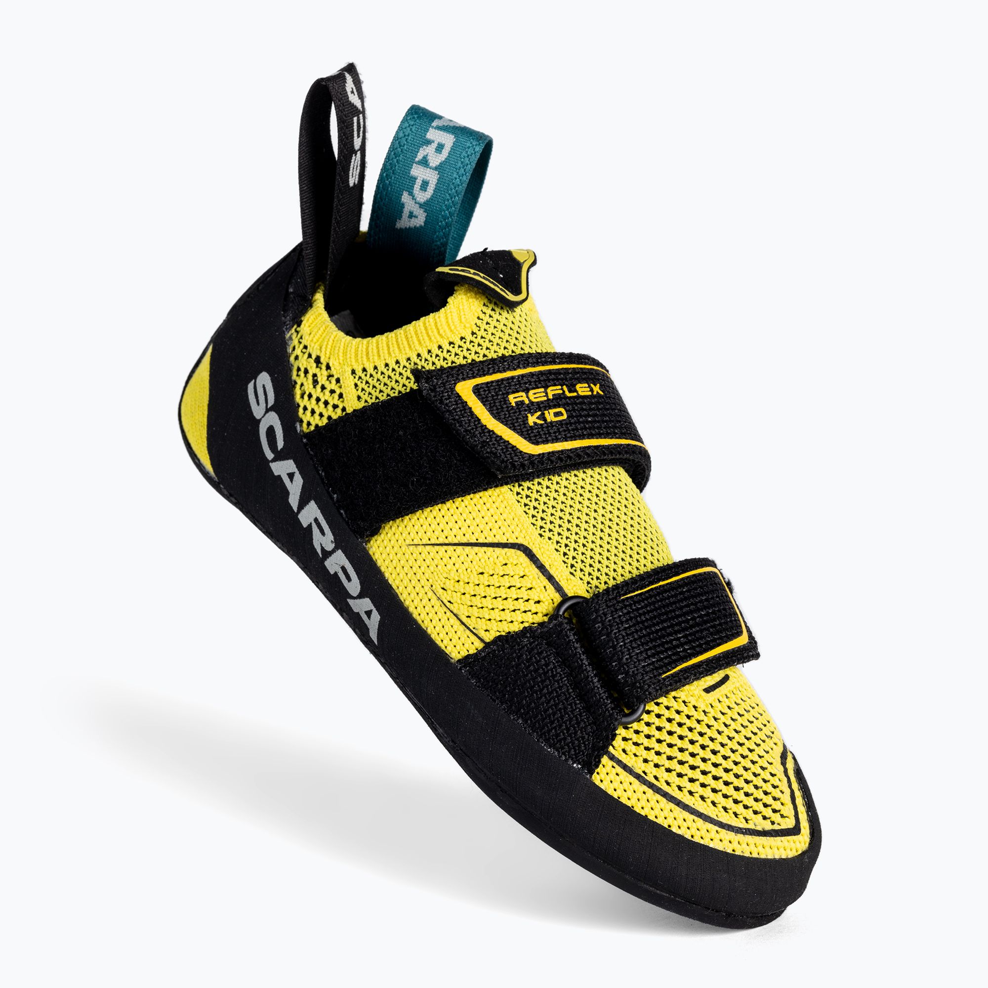 Buty wspinaczkowe dziecięce SCARPA Reflex Kid yellow/black 