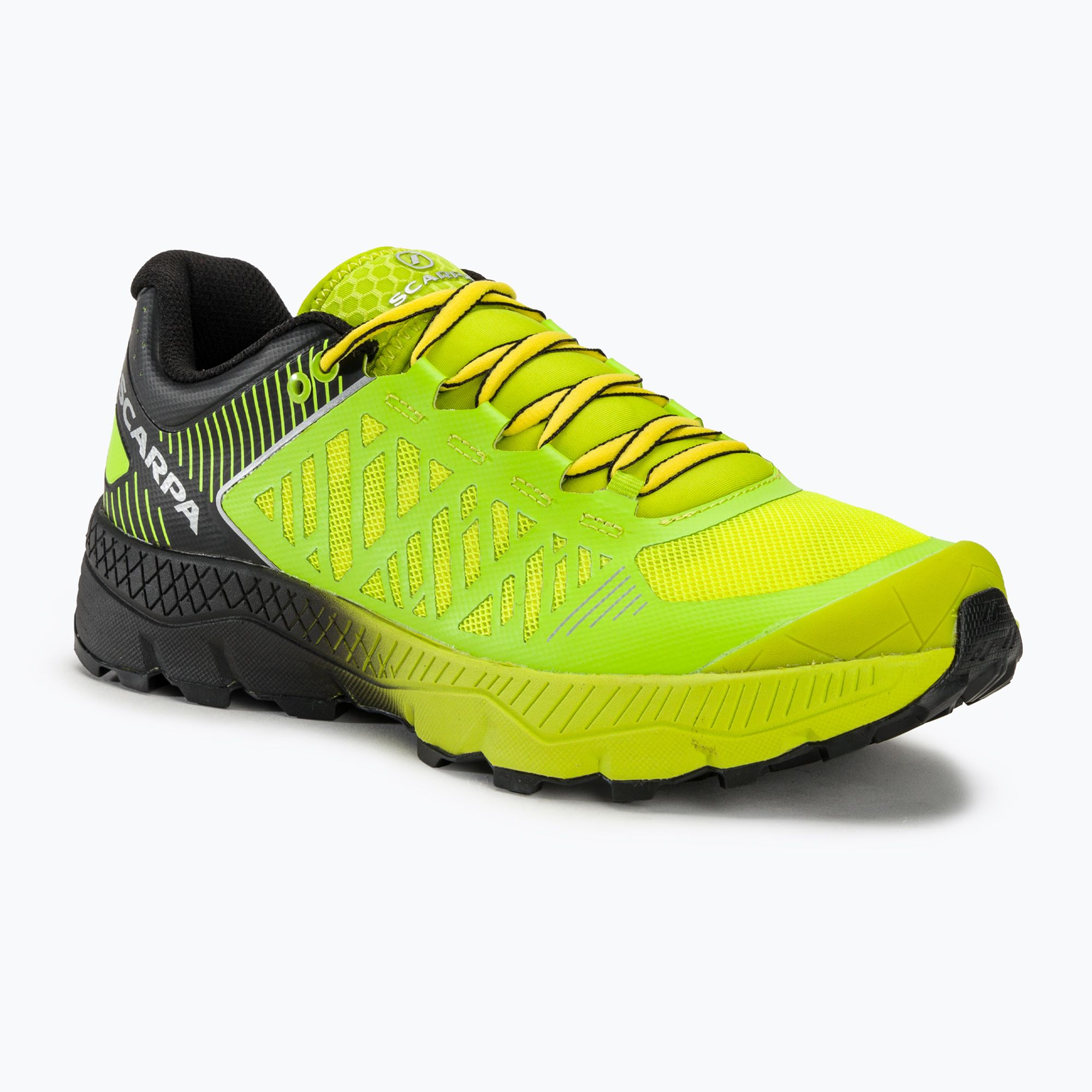 Buty do biegania męskie SCARPA Spin Ultra acid lime/black 
