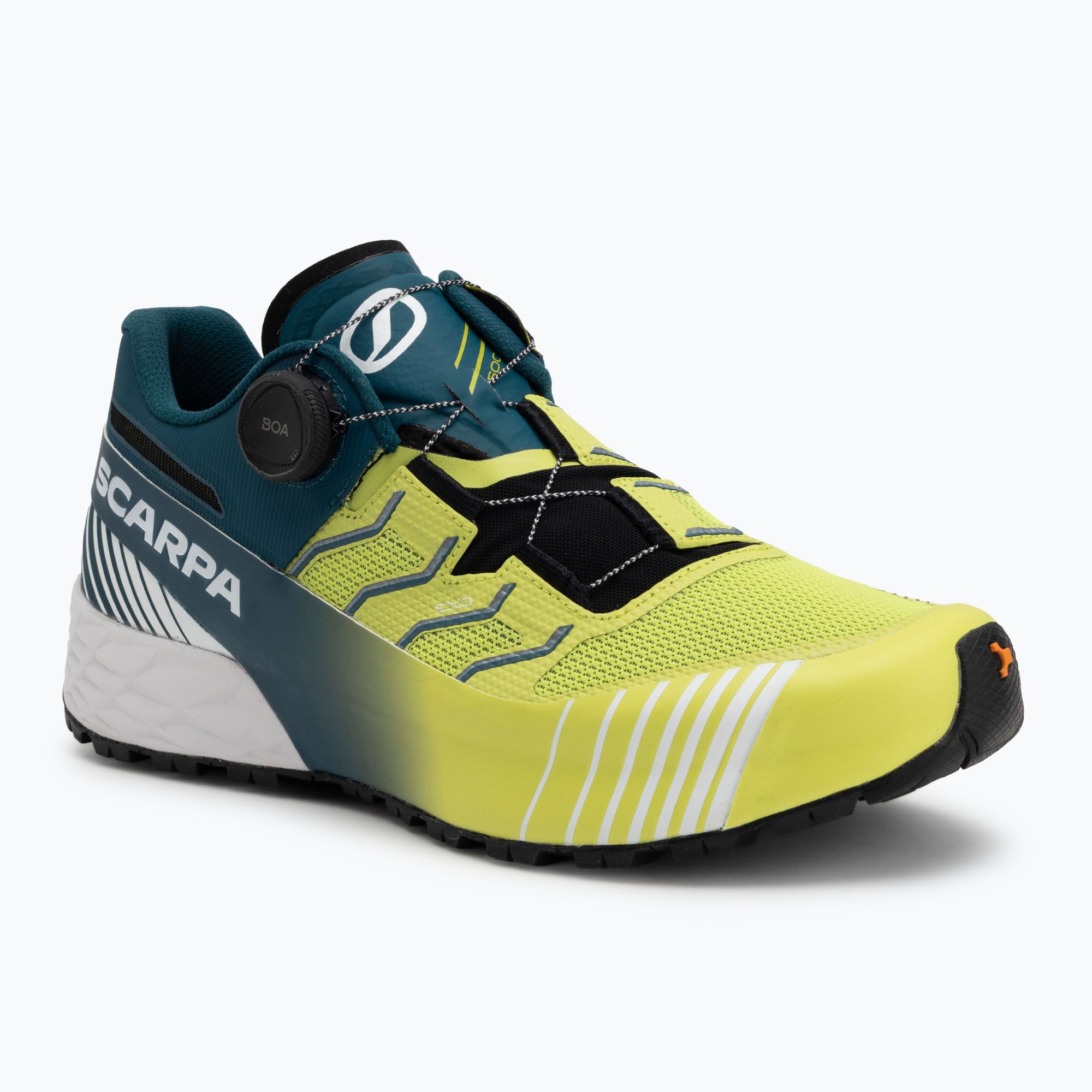 Buty do biegania męskie SCARPA Ribelle Run Kalibra HT lime green/deep lagun 
