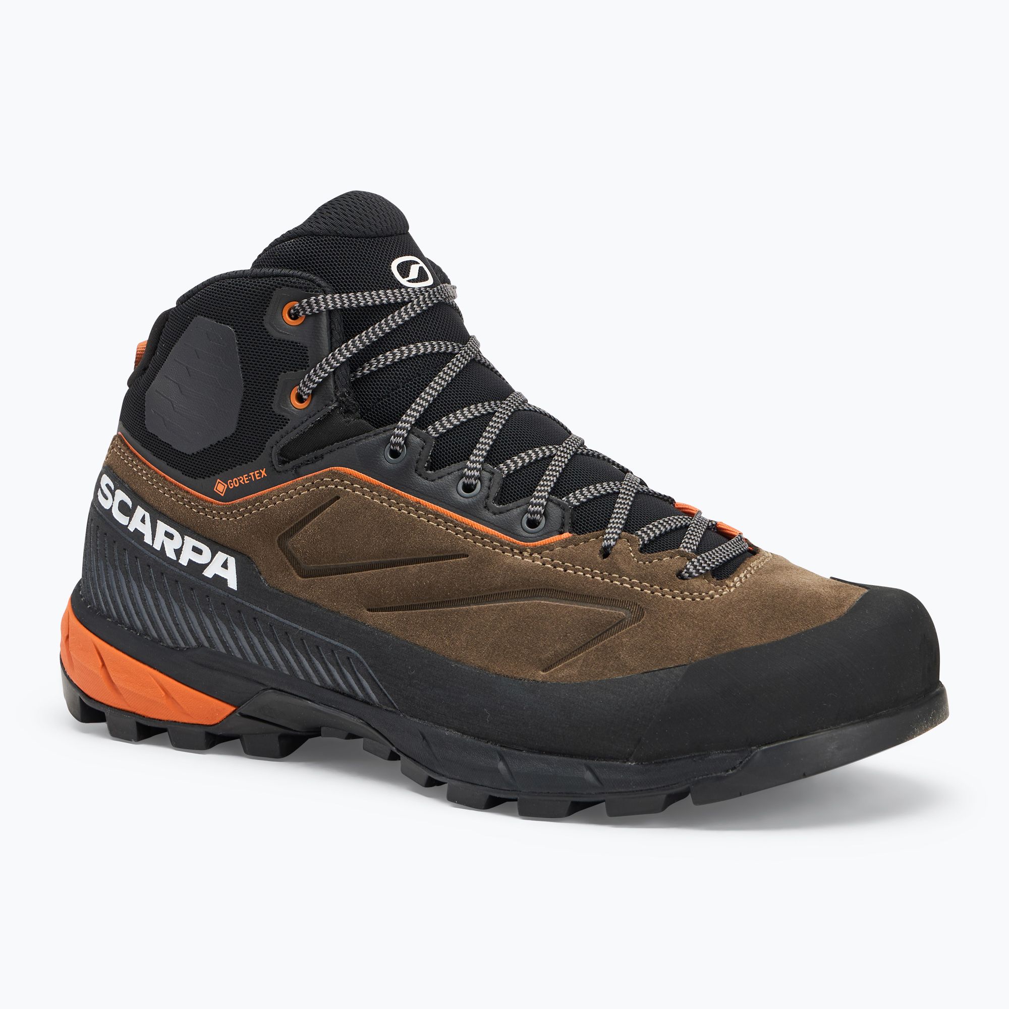 Buty podejściowe męskie SCARPA Rapid XT Mid GTX caribou/rust orange 
