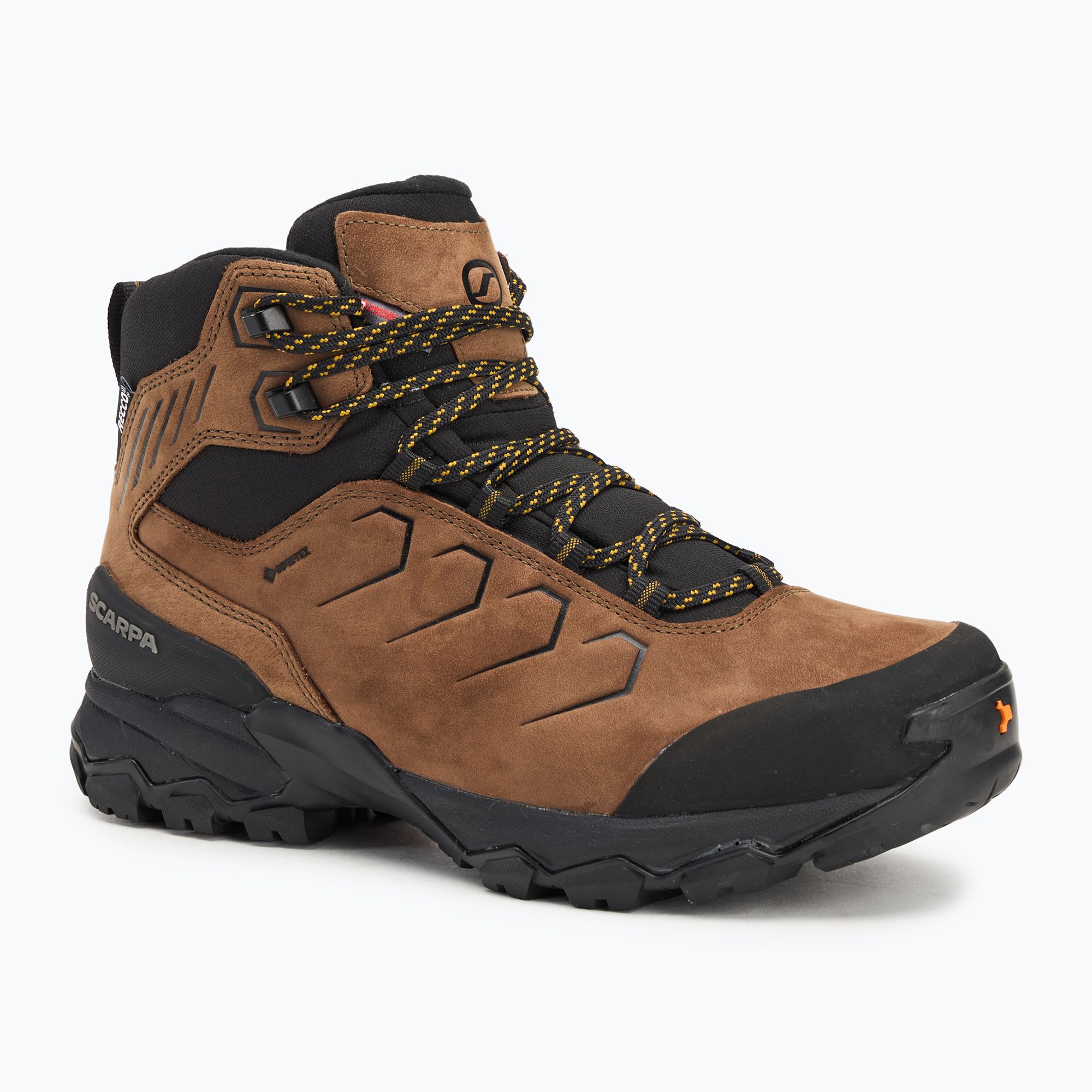 Buty trekkingowe męskie SCARPA Moraine Polar Gtx dark brown/sulphur 