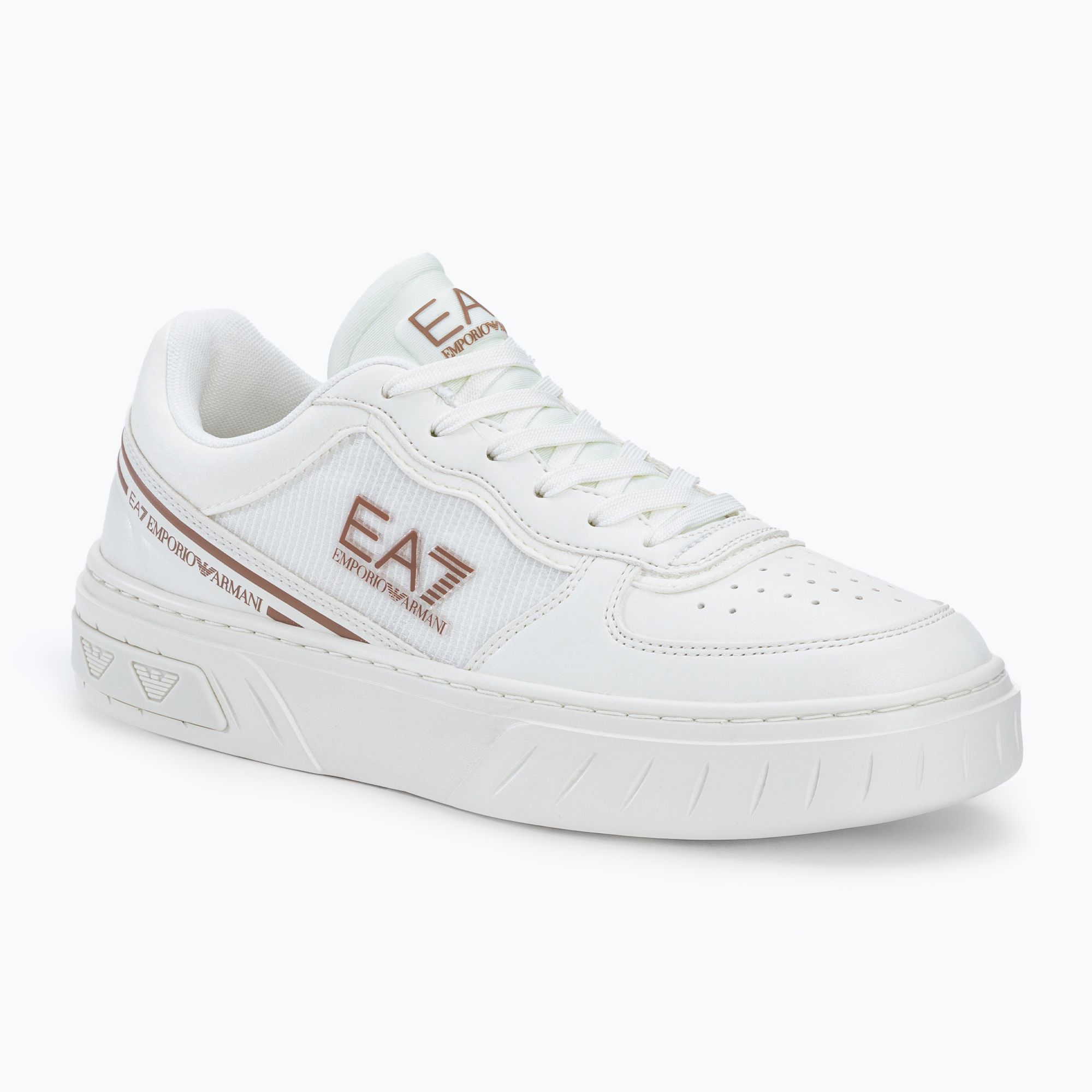 Buty EA7 Emporio Armani Summer Court triple off white/tan 