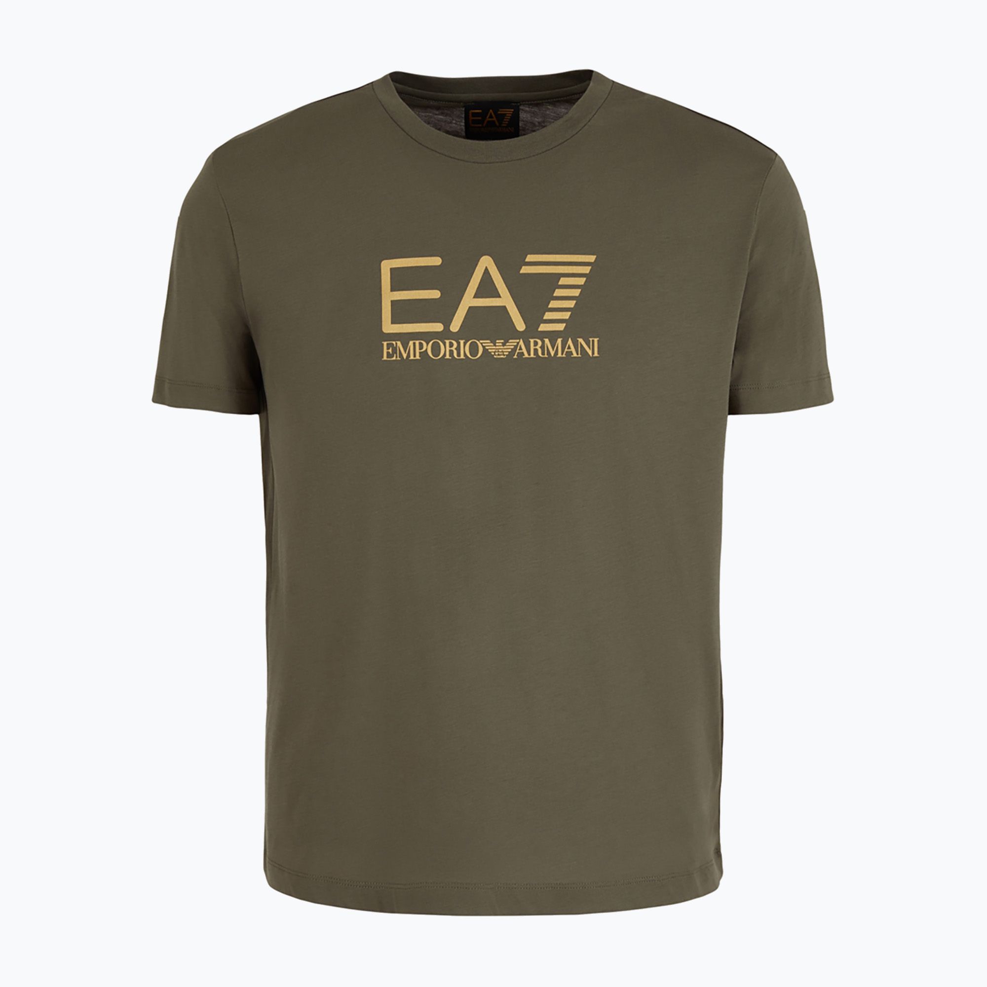 Koszulka męska EA7 Emporio Armani Train Gold Label Tee Pima Big Logo beetle 