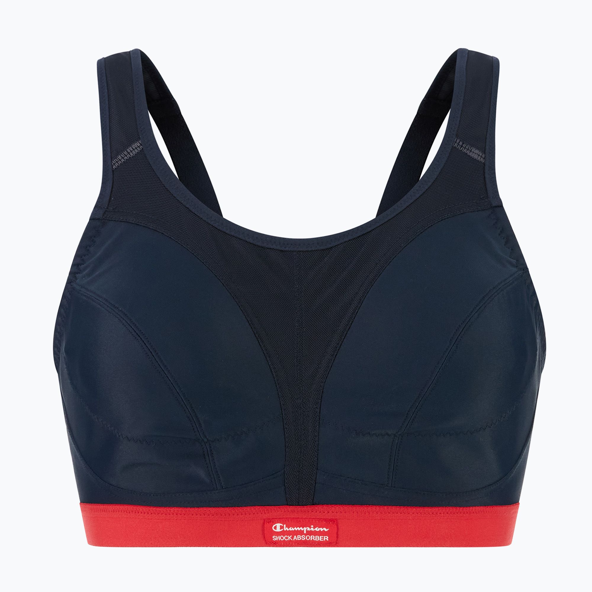 Biustonosz treningowy Shock Absorber Active D+ Classic navy/red 