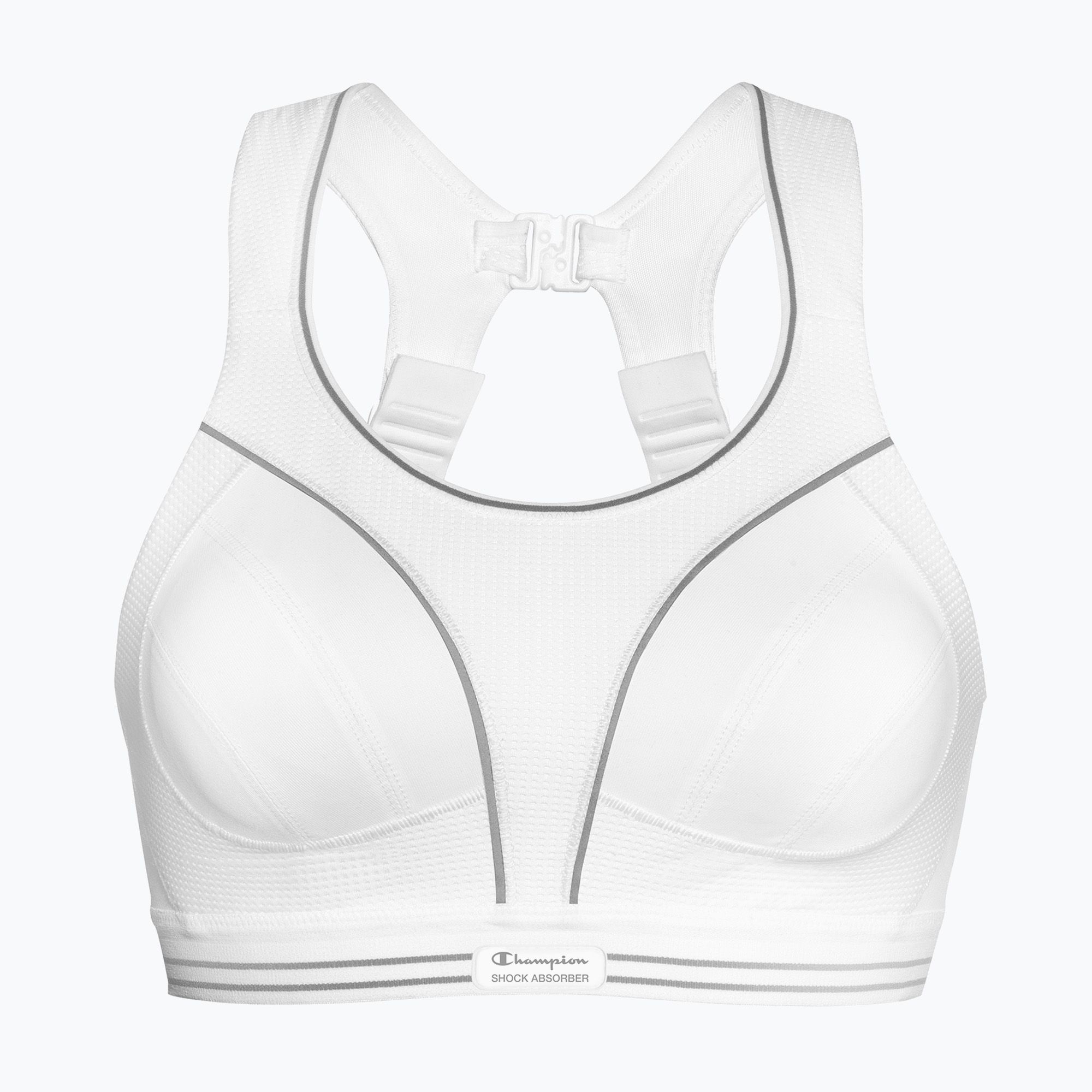 Biustonosz treningowy Shock Absorber Ultimate Run Bra white U10046 