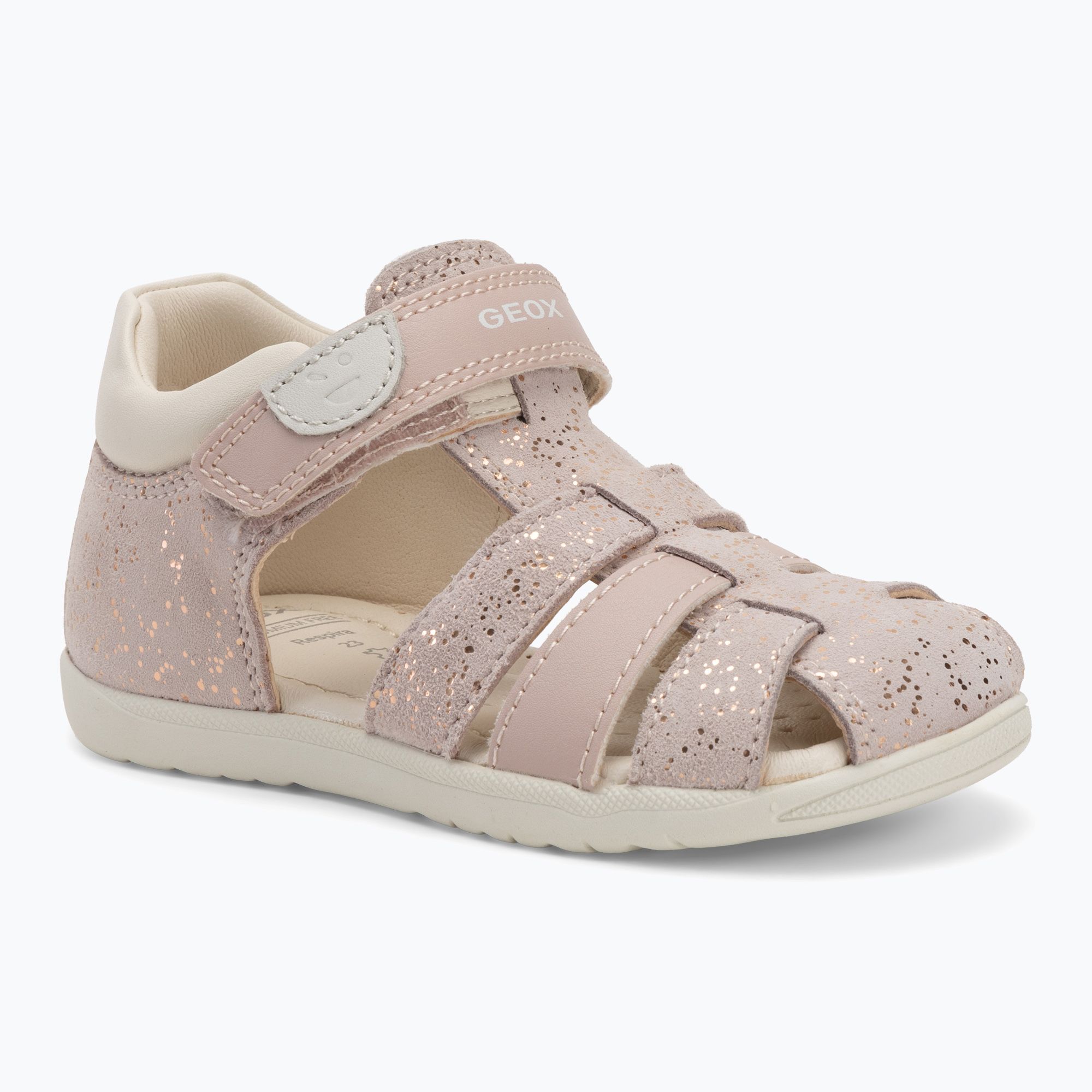 Sandały dziecięce Geox Macchia rose/off white 