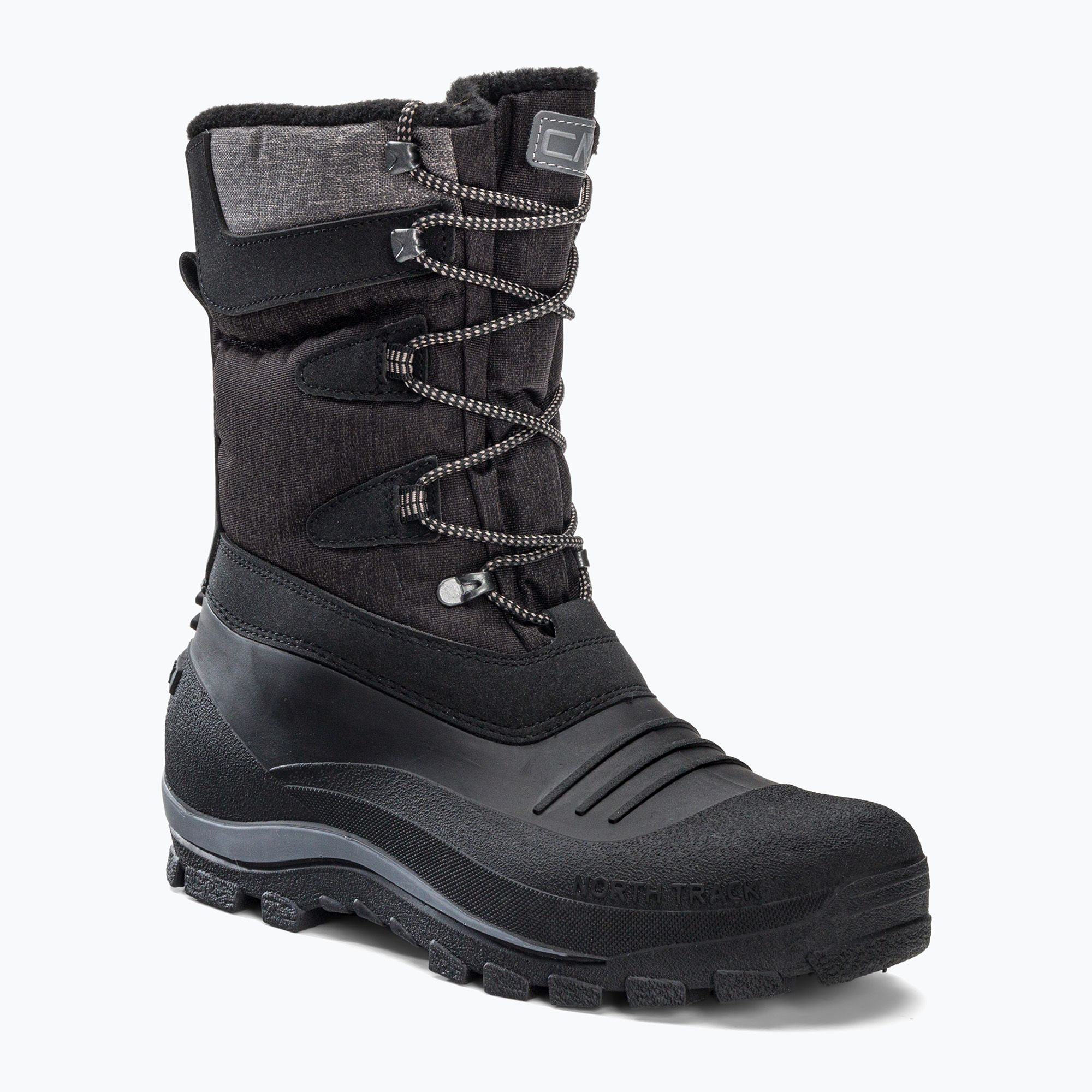 Śniegowce męskie CMP Nietos Snowboots nero melange 