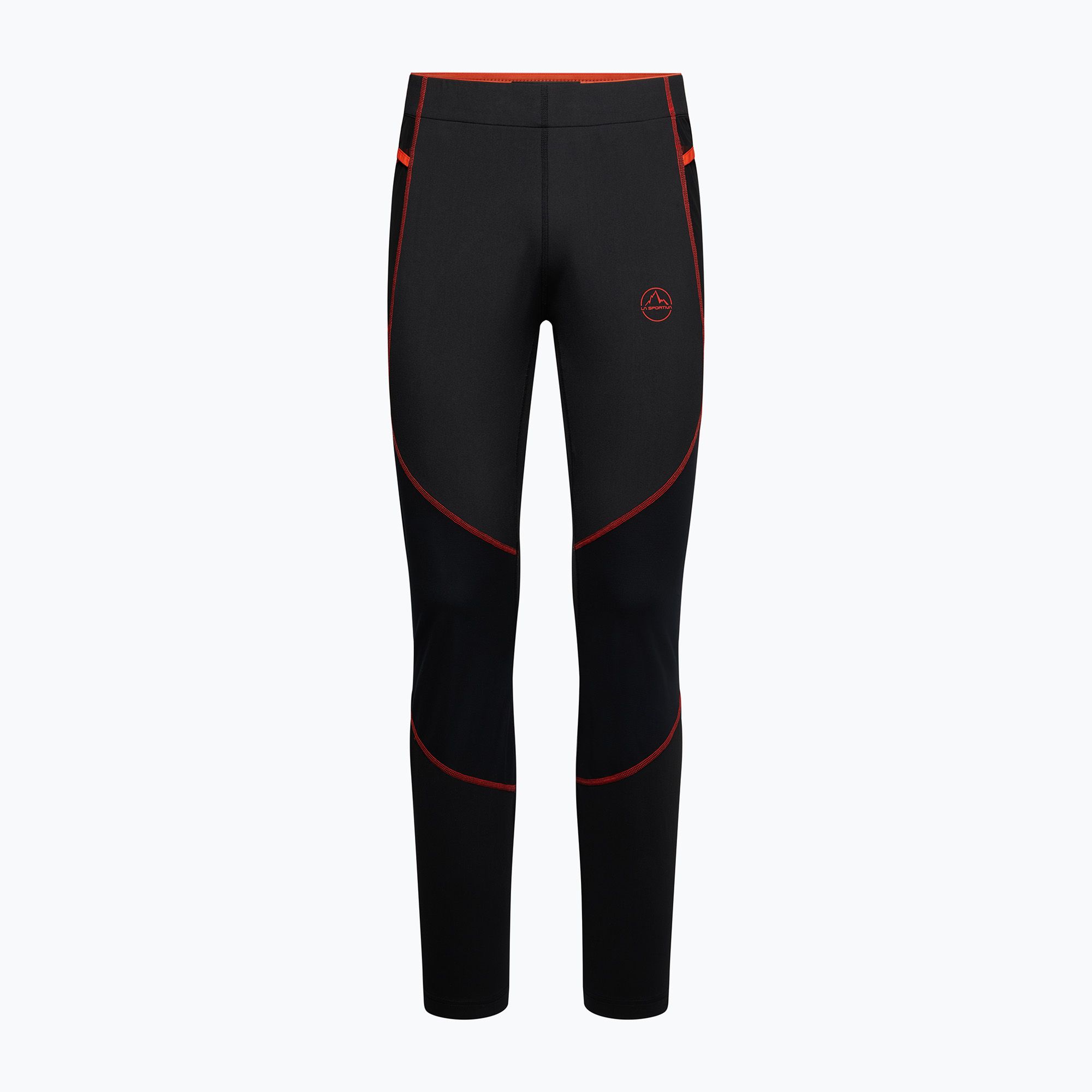 Legginsy do biegania męskie La Sportiva Primal black/ cherry tomato 