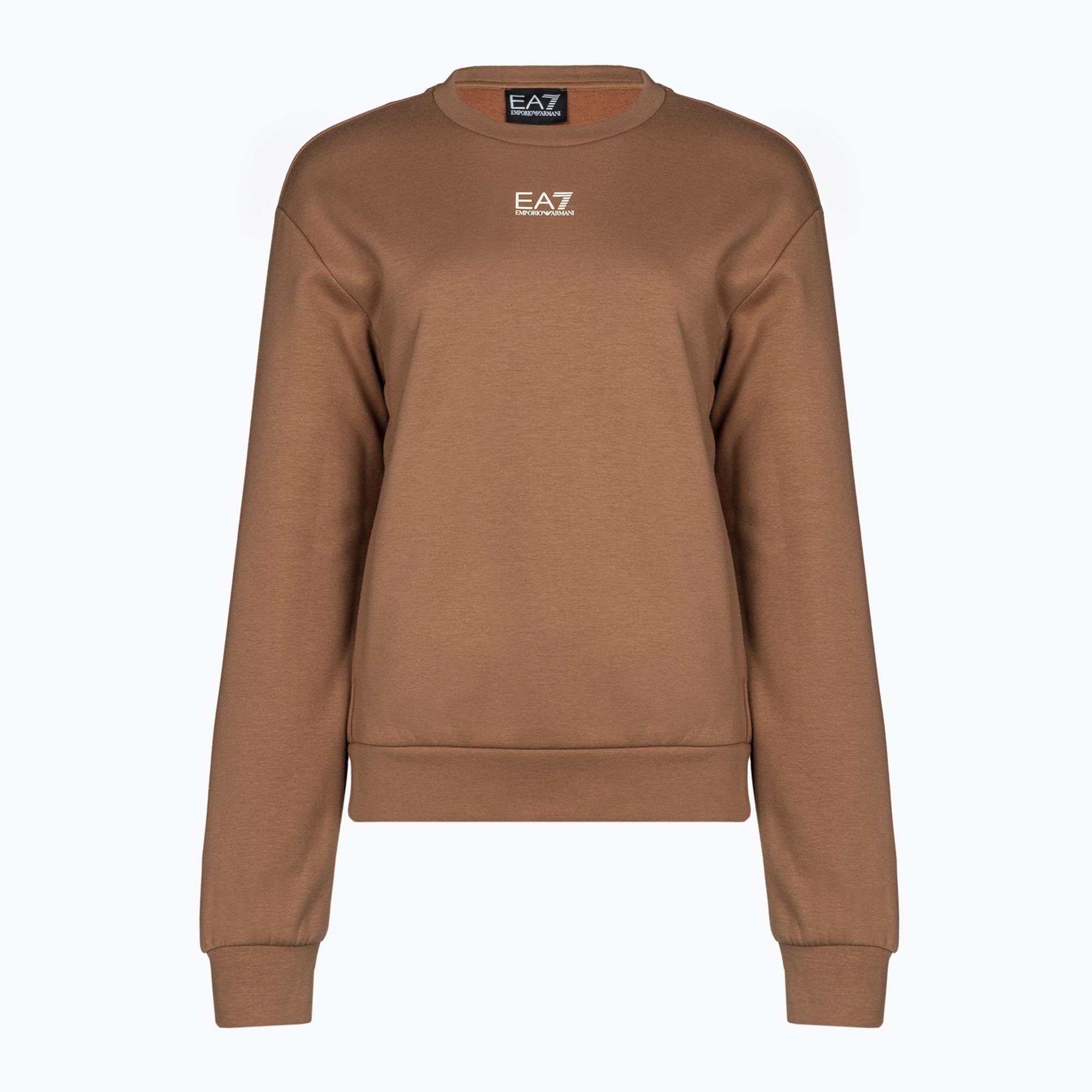 Bluza damska EA7 Emporio Armani Train Logo Series T-Top Essential tan 
