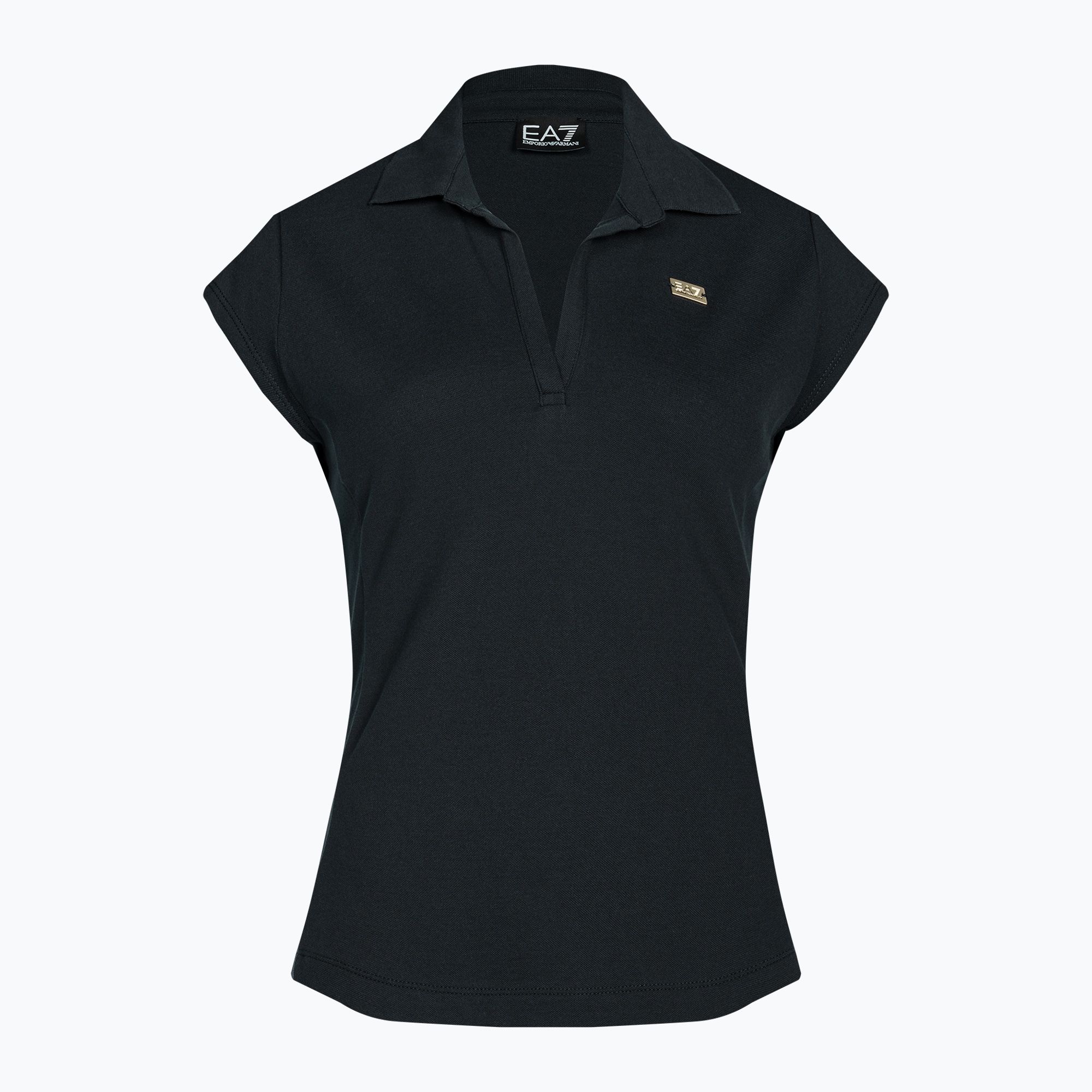 Koszulka polo damska EA7 Emporio Armani Train Costa Smeralda navy blue 