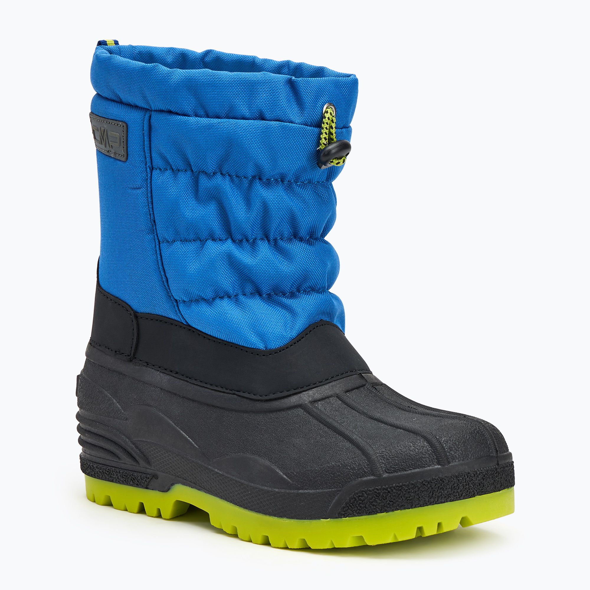 Śniegowce juniorskie CMP Hanki 3.0 Snowboots river/limegreen 