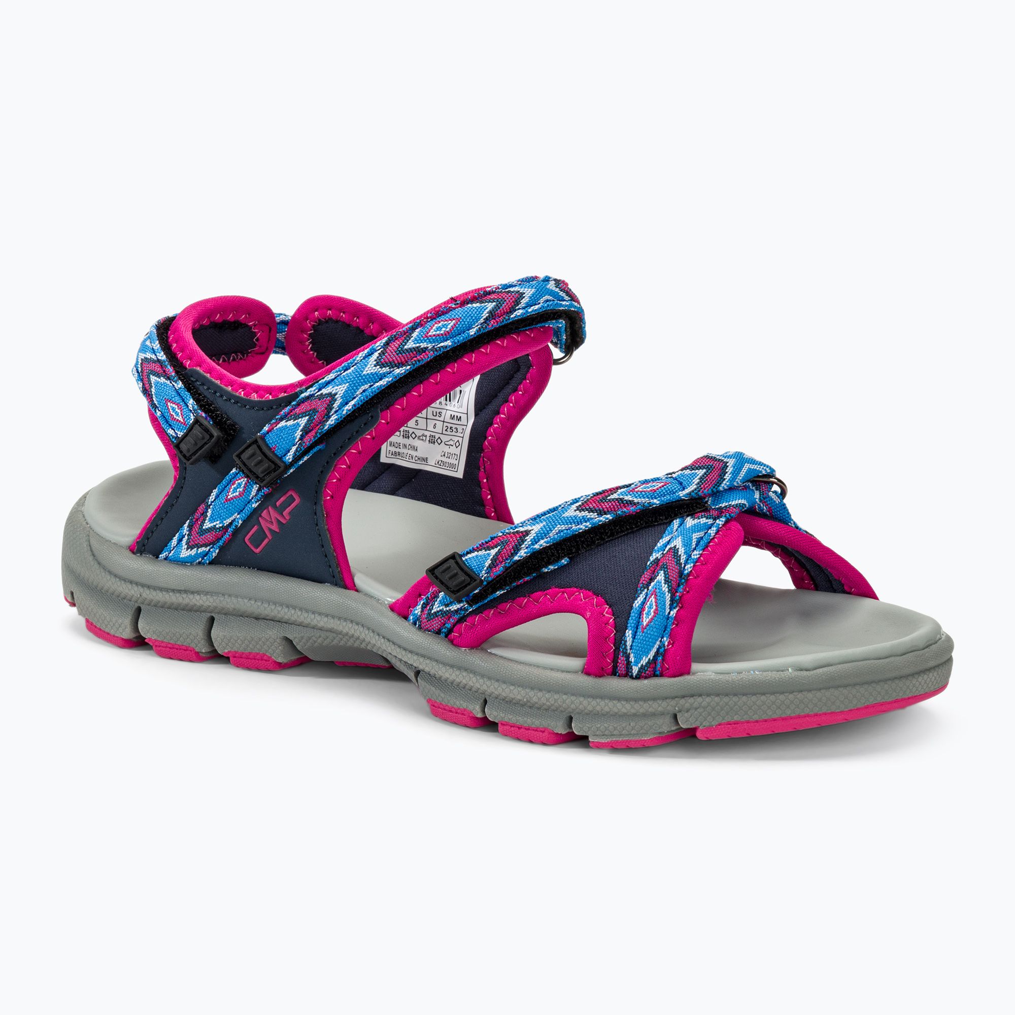 Sandały damskie CMP Almaak blue/fuxia 