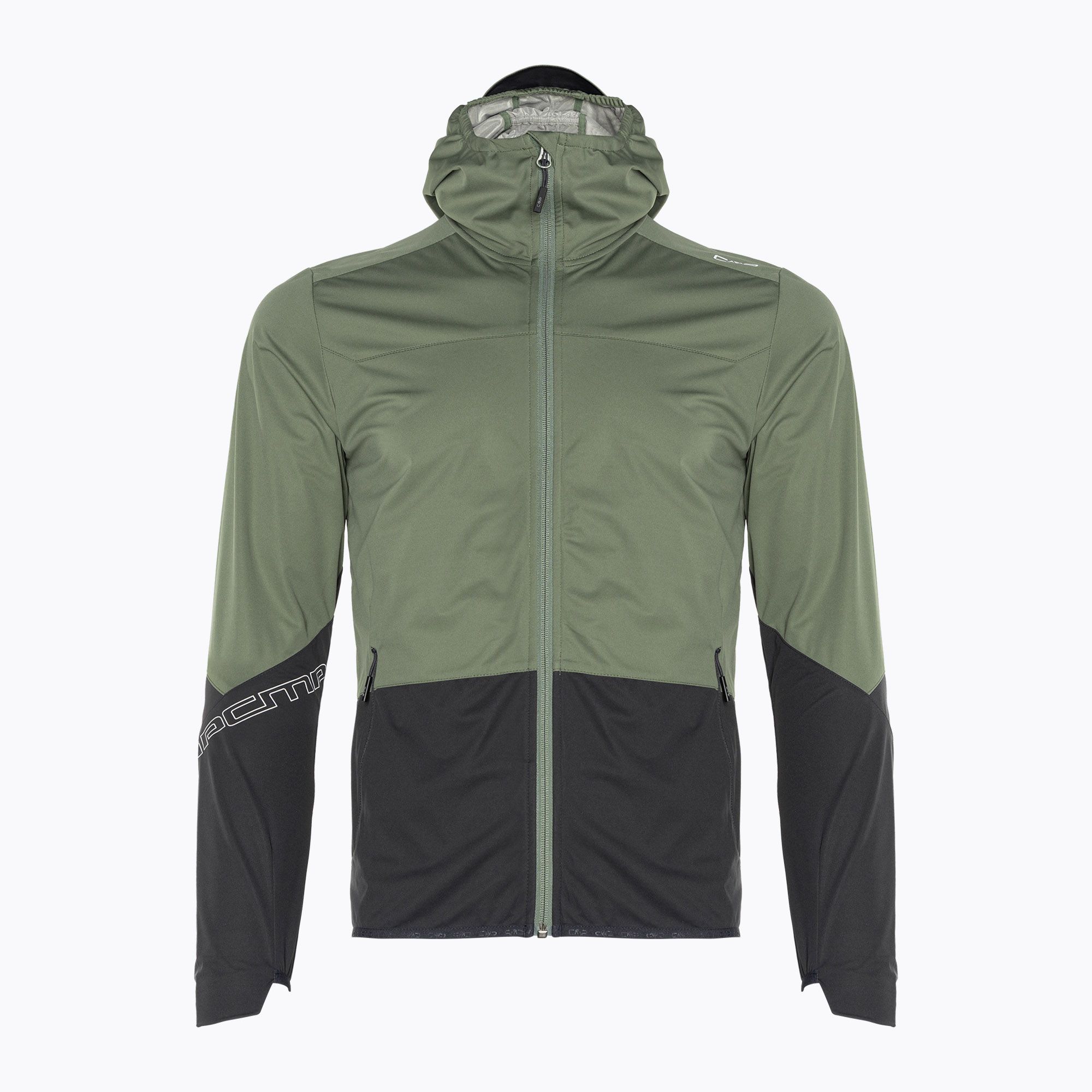 Kurtka softshell męska CMP 34A7547 Fix Hood salvia 