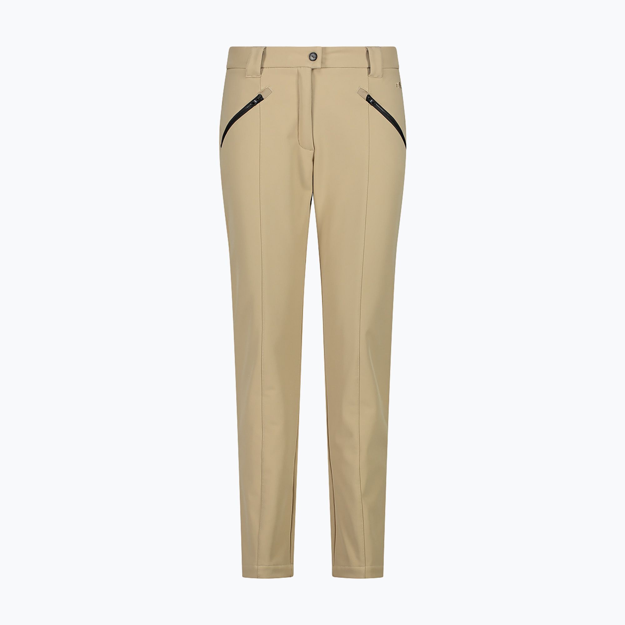 Spodnie softshell damskie CMP Long 3A11266 sesamo 