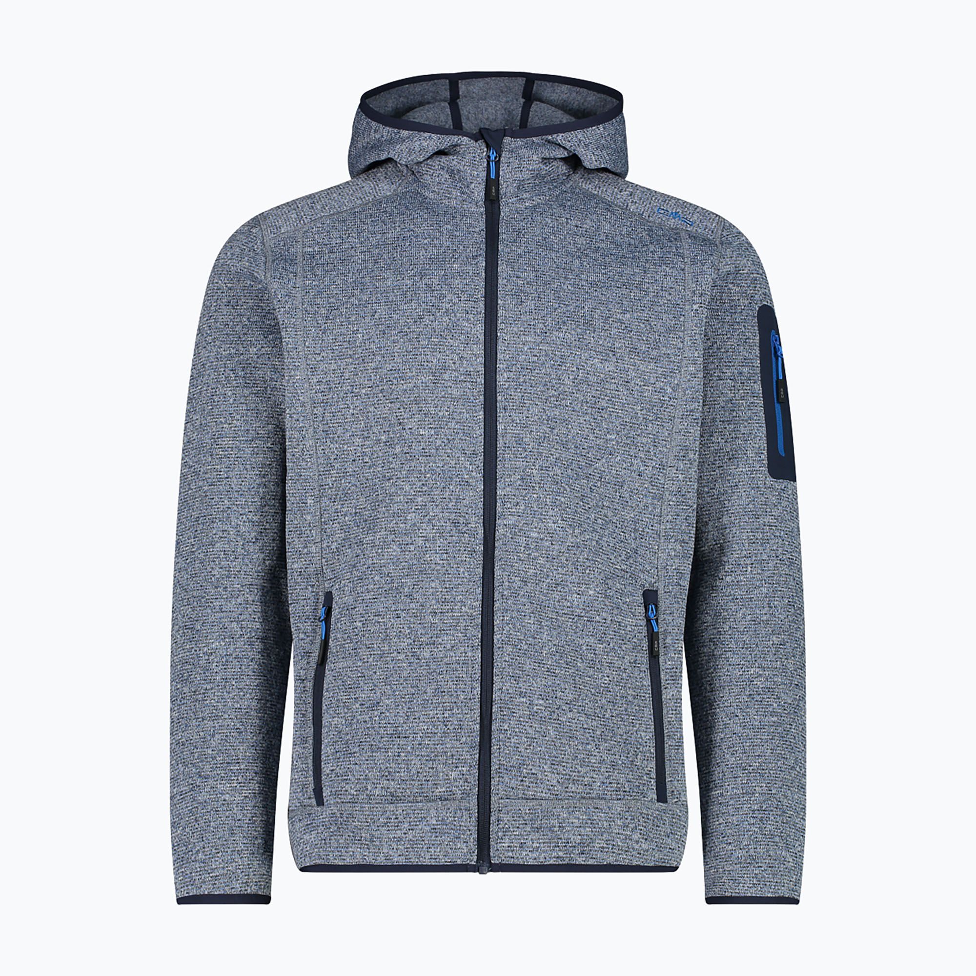 Bluza męska CMP 3H60847N blue ink/ b. blue/ zaffiro 