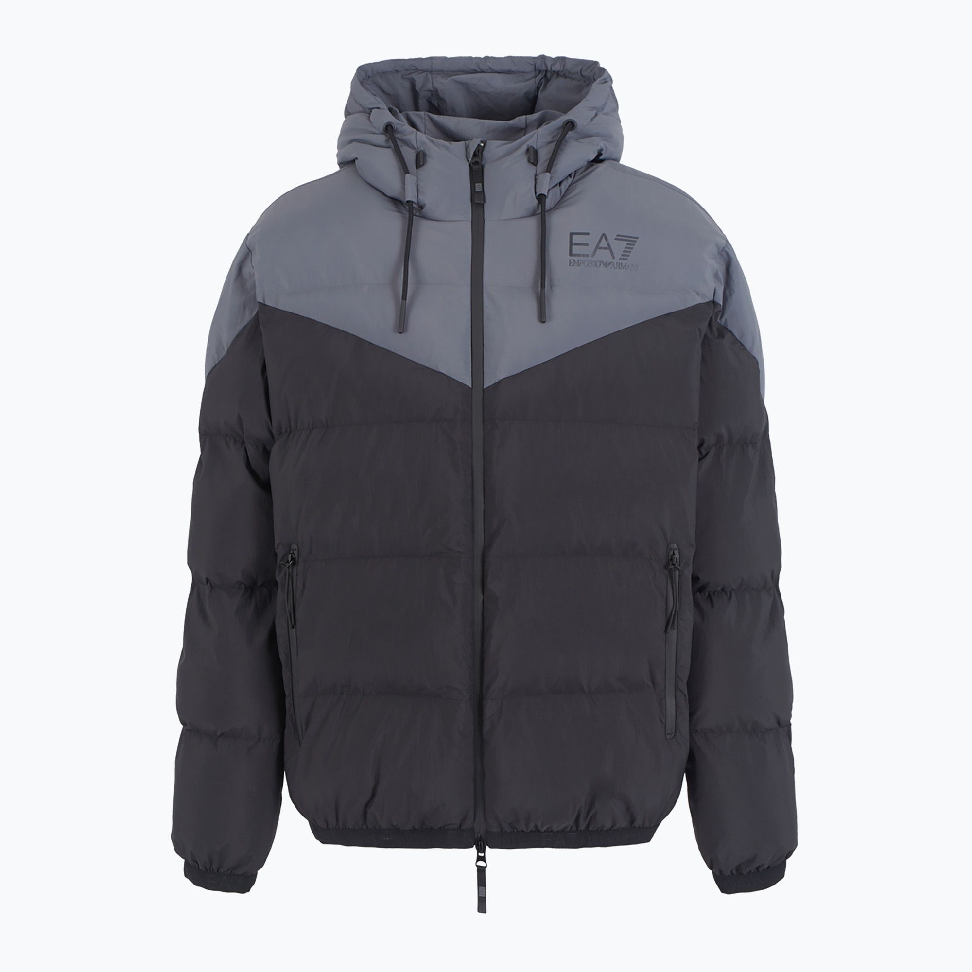 Kurtka męska EA7 Emporio Armani Train Athletic Colour Block Padded black 