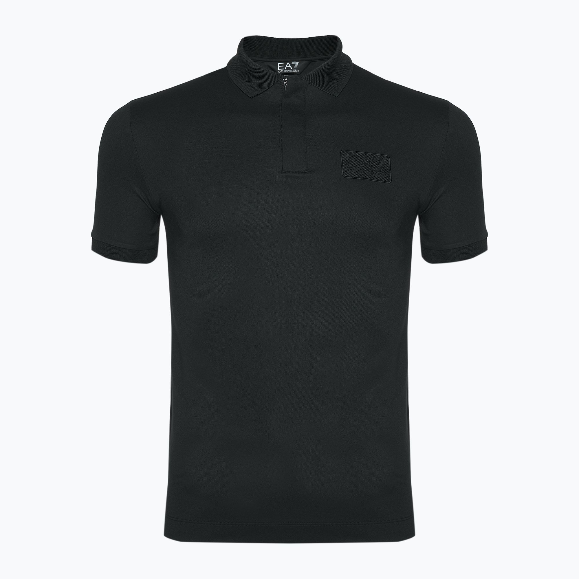 Koszulka męska EA7 Emporio Armani Train Lux Polo Modal black 