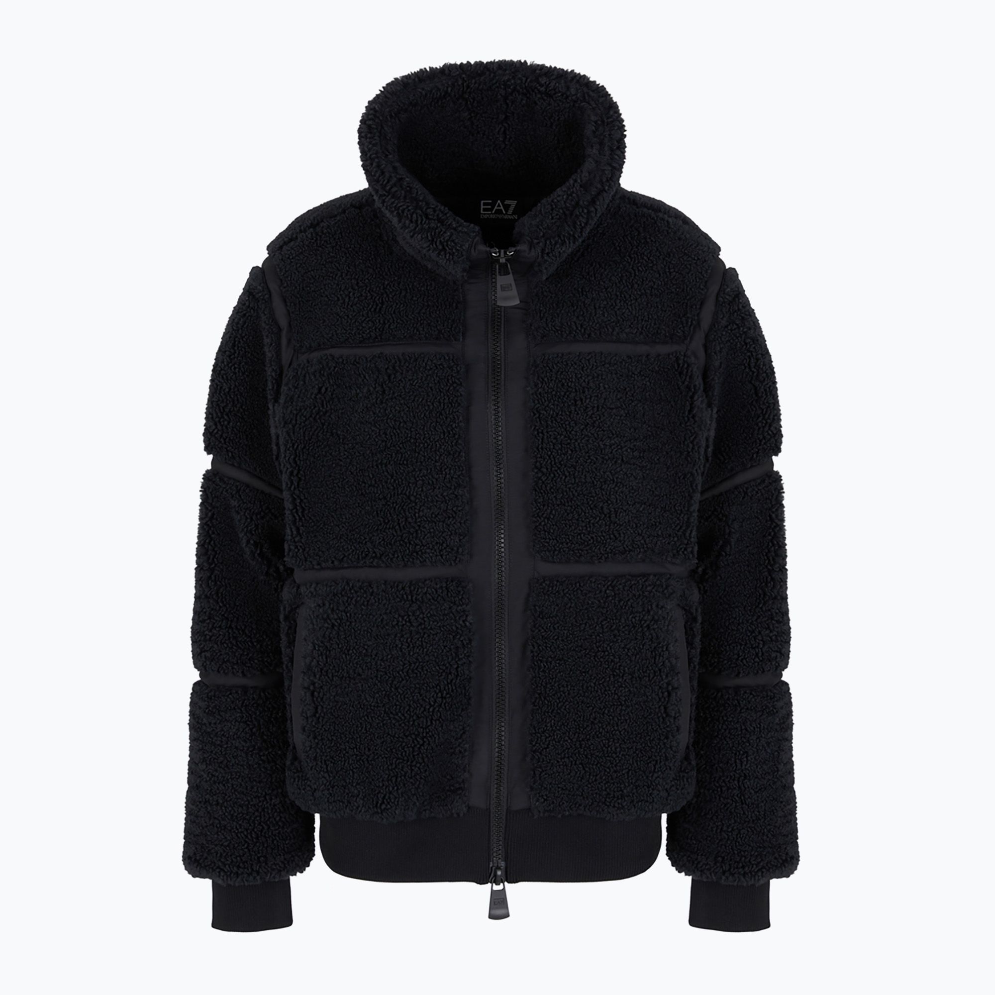 Kurtka damska EA7 Emporio Armani Train Contemporary Sport Teddy black 