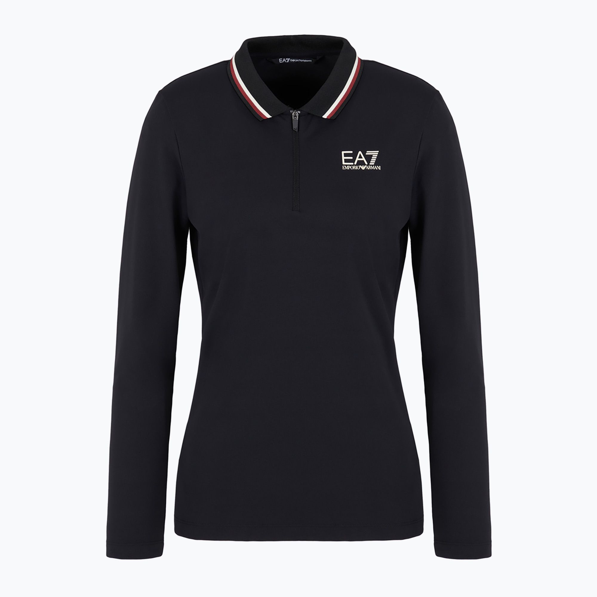 Longsleeve damski EA7 Emporio Armani Golf Pro Polo black 