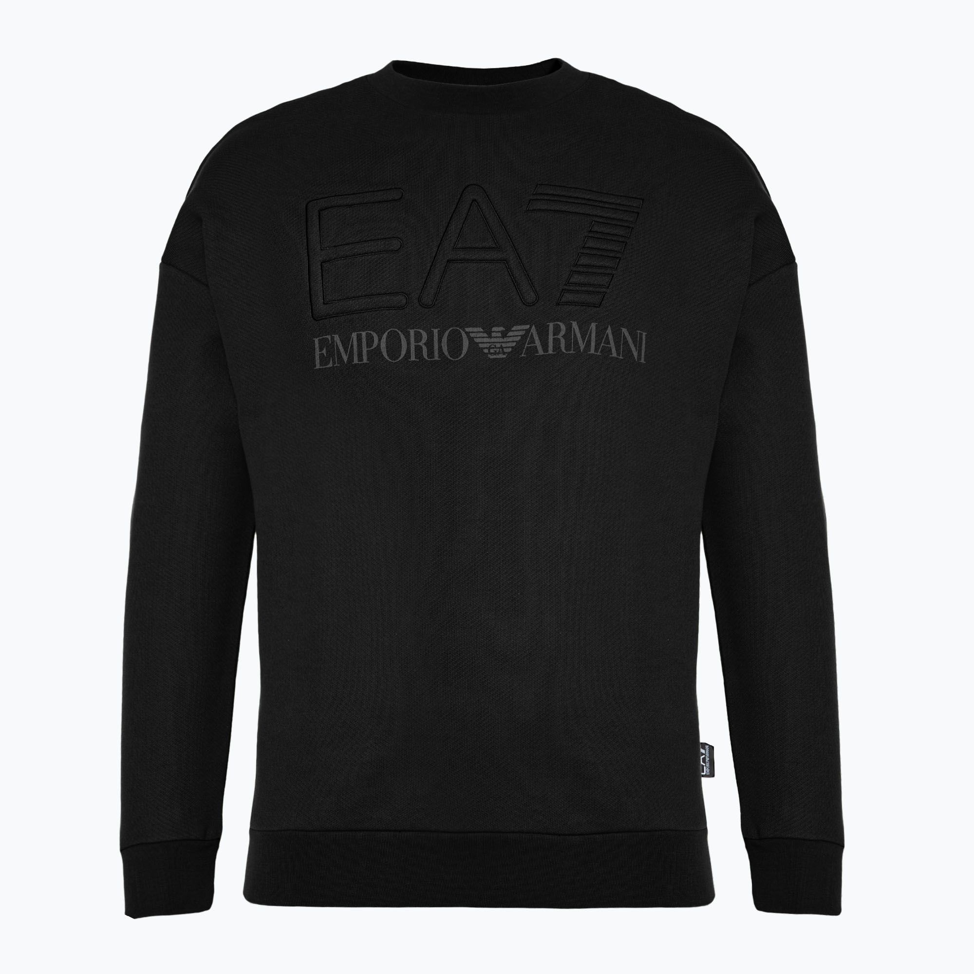 Bluza EA7 Emporio Armani Train Logo Series Embroidery T-Top Coft black 