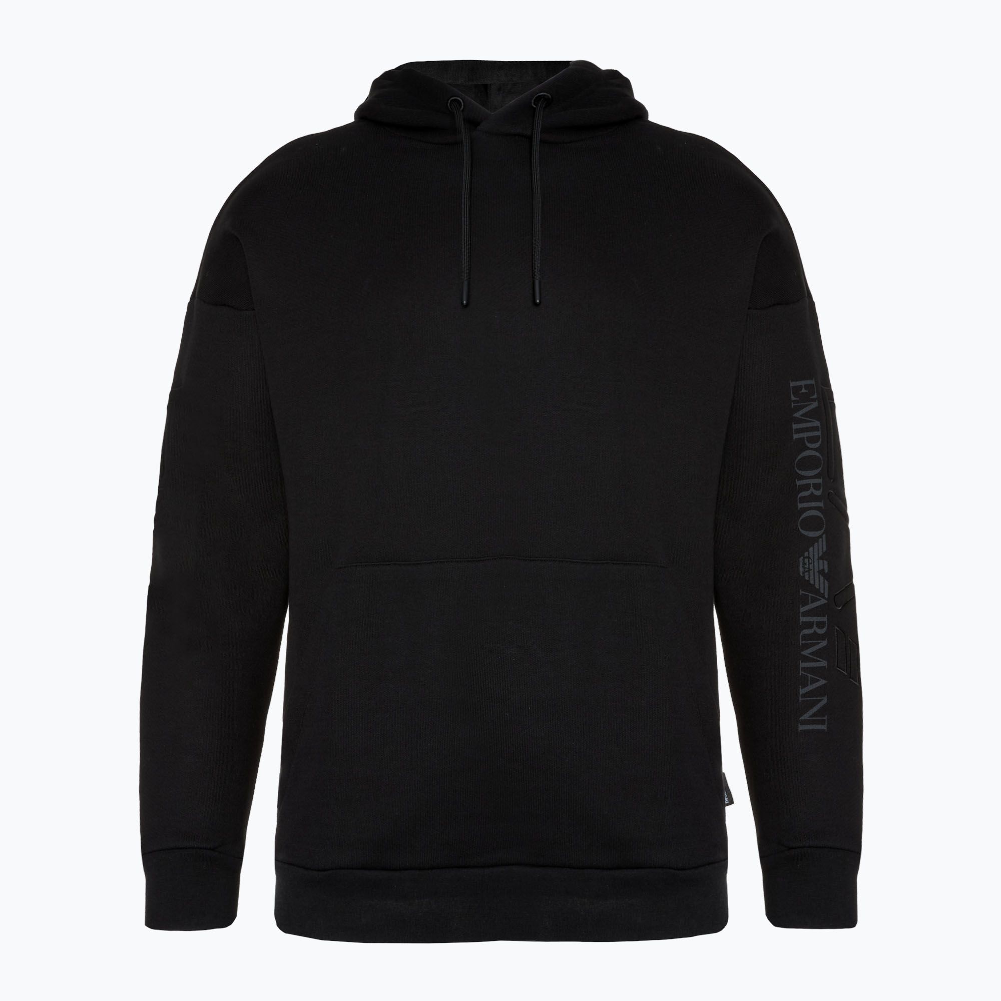 Bluza EA7 Emporio Armani Train Logo Series Embroidery Coft black 