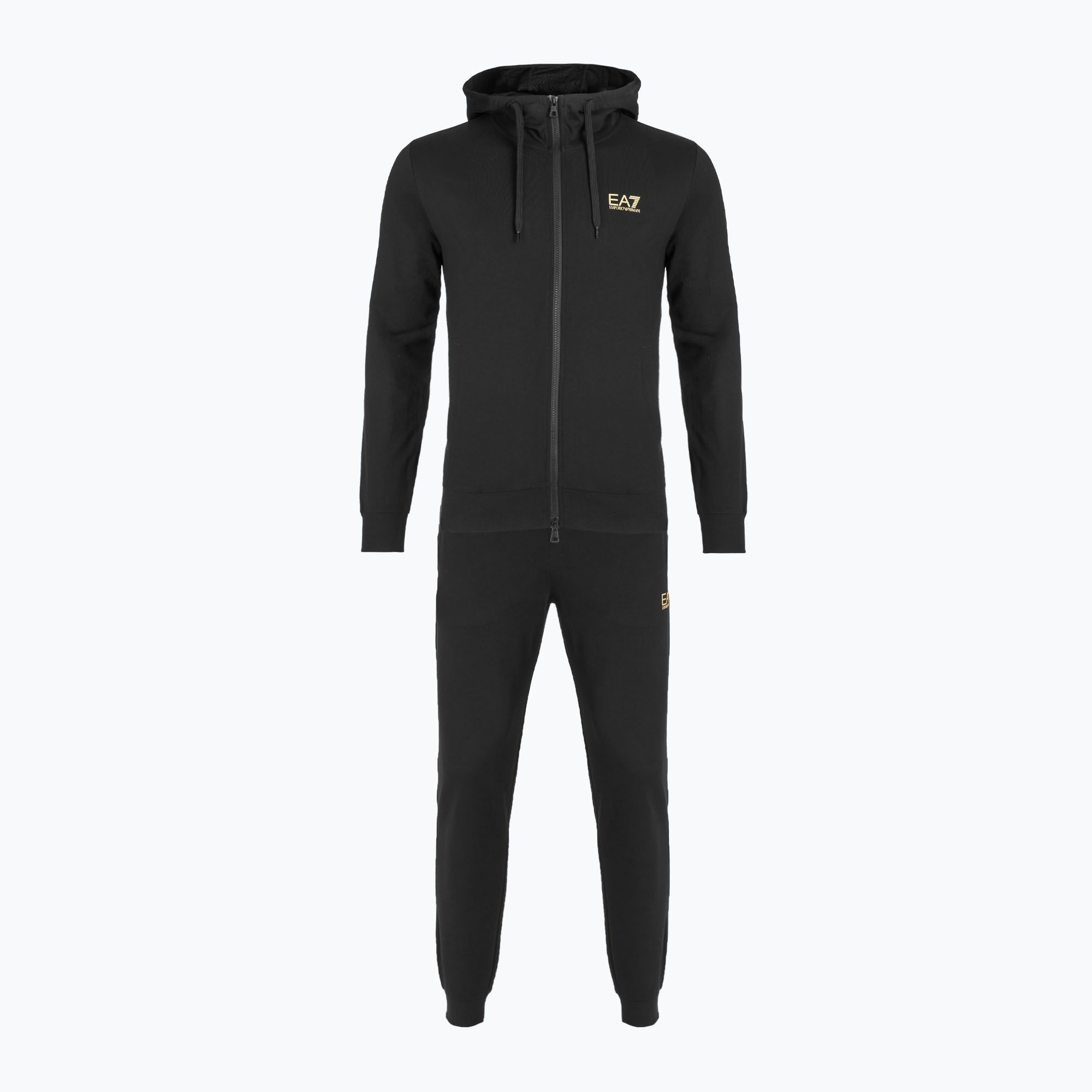 Dres męski EA7 Emporio Armani Train Core Identity Tracksuit FZ black 