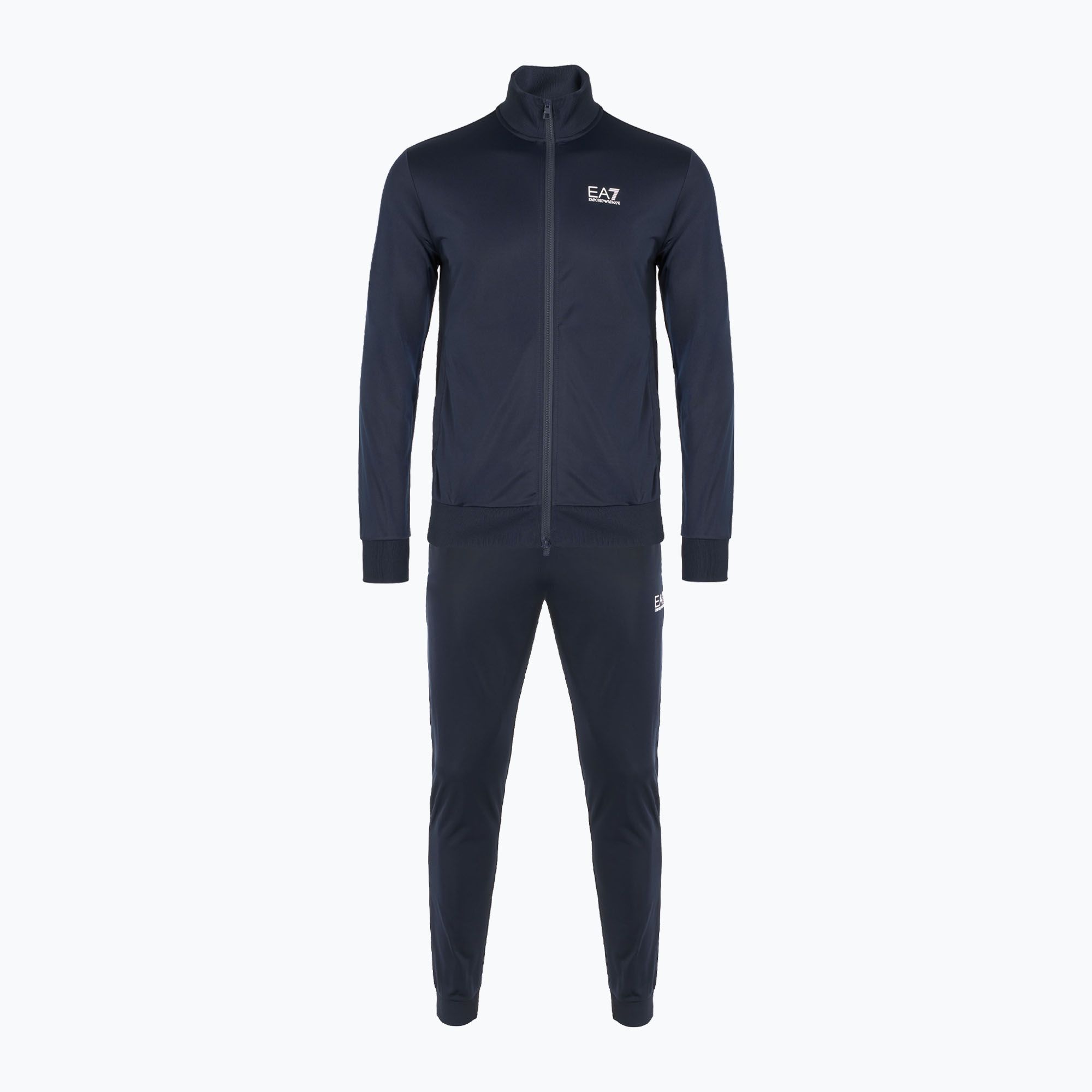 Dres męski EA7 Emporio Armani Technical Fabric Core Identity Tracksuit FZ armani blue 