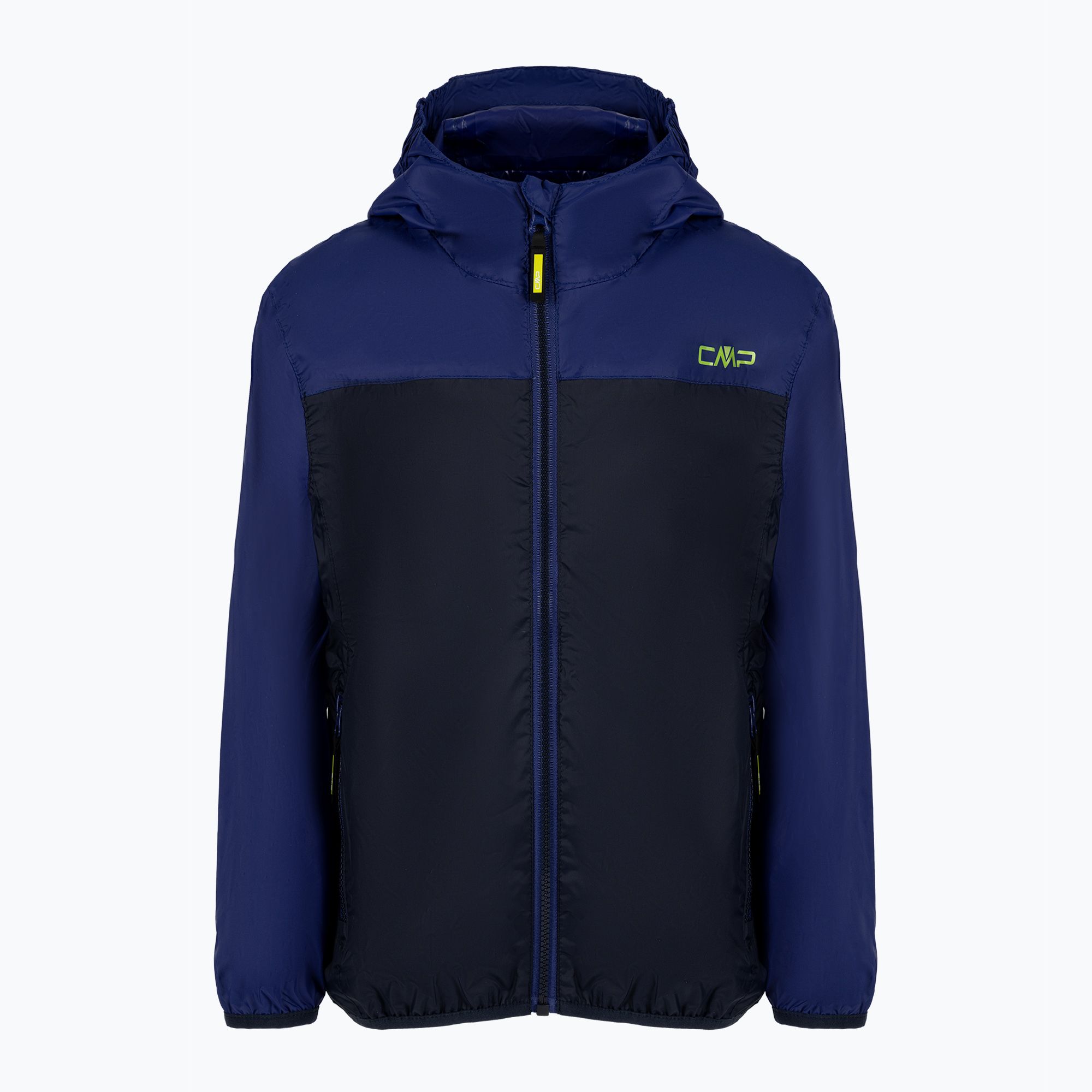 Kurtka przeciwdeszczowa dziecięca CMP 32X5804 Rain Fix Hood black/blue 