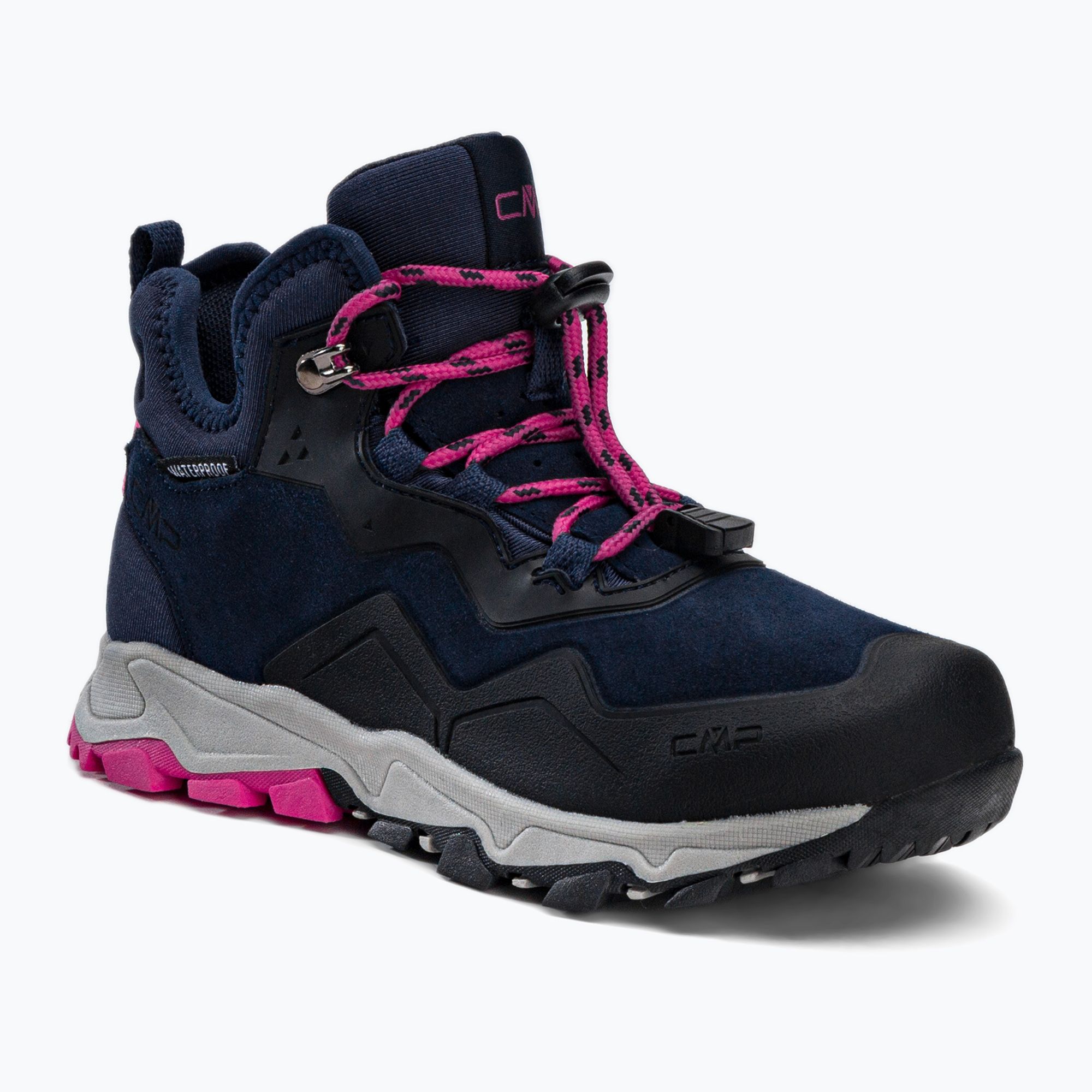 Buty turstyczne dziecięce CMP Kishnar 2.0 Wp black/blue 