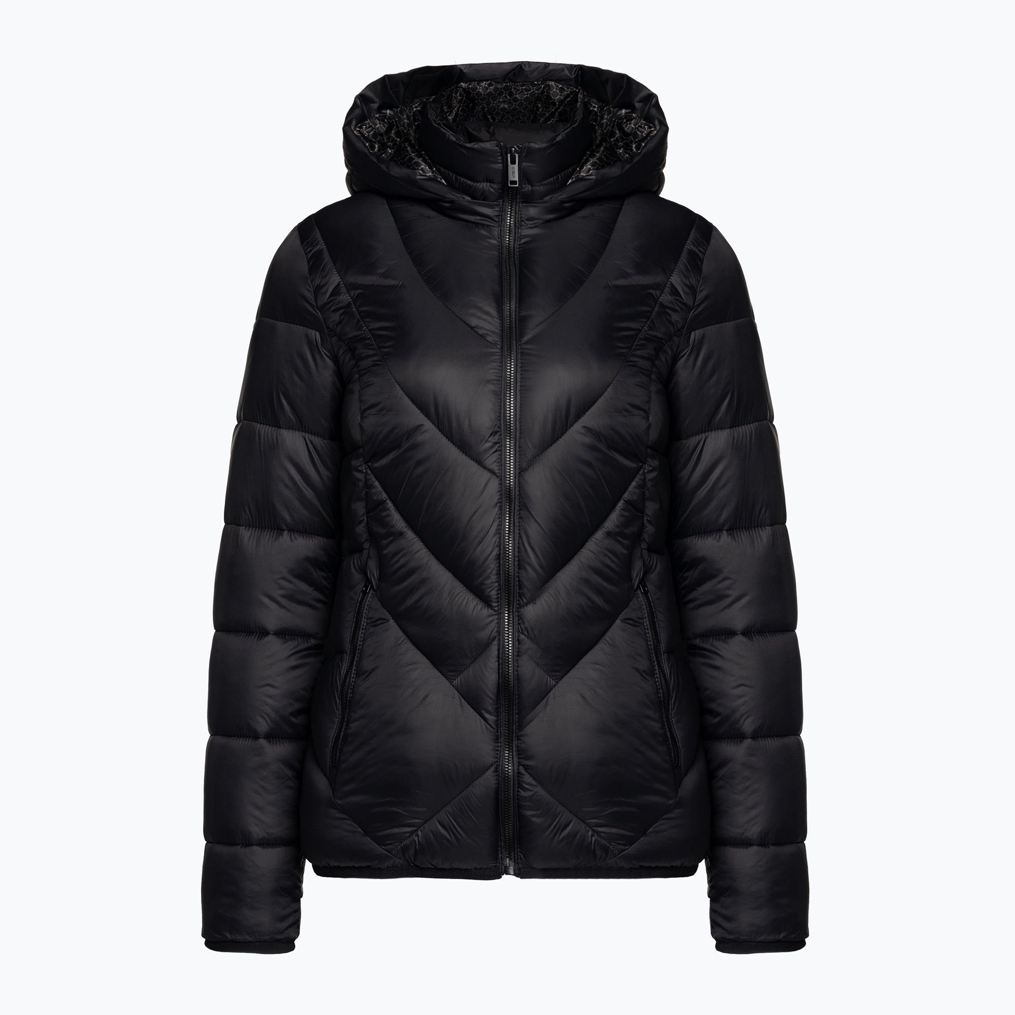 Kurtka damska CMP 32K3026 Snaps Hood nero 