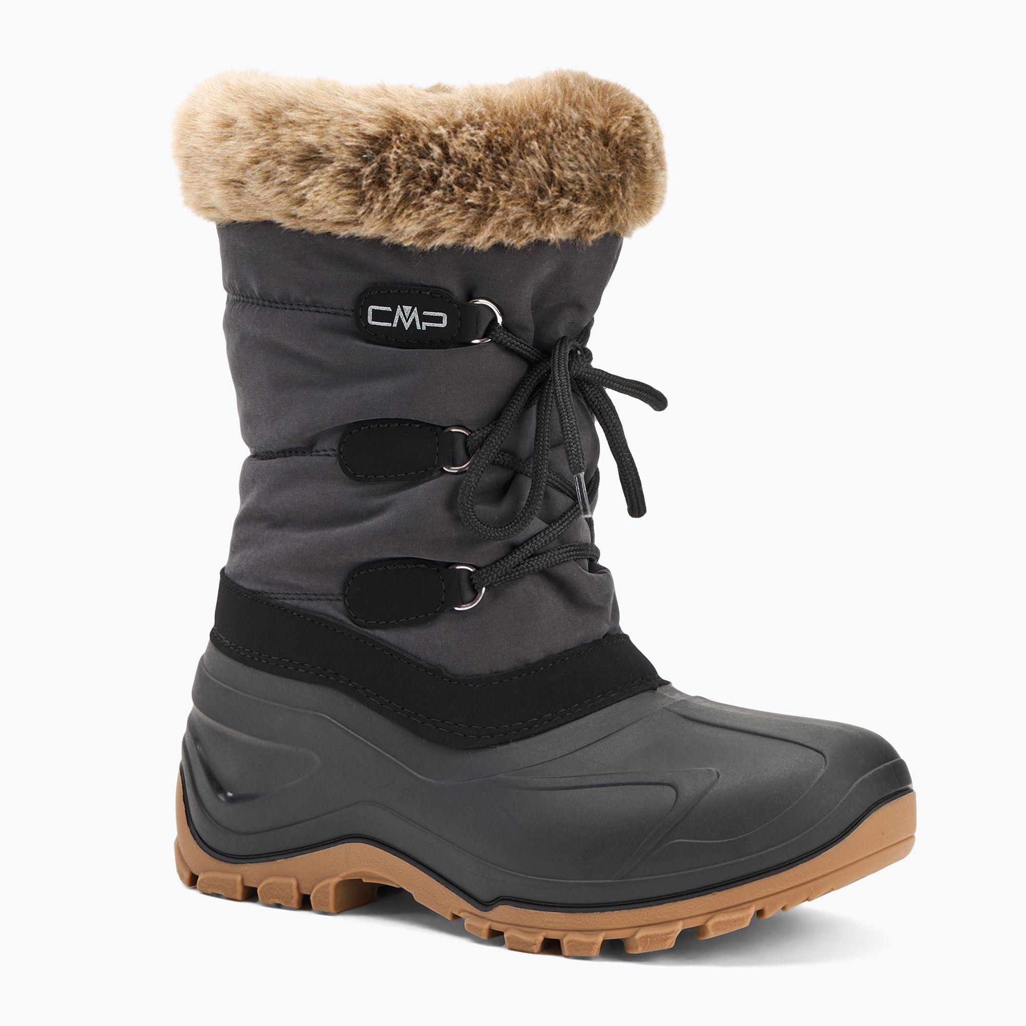 Śniegowce damskie CMP Nietos Low Snowboots Wp nero 