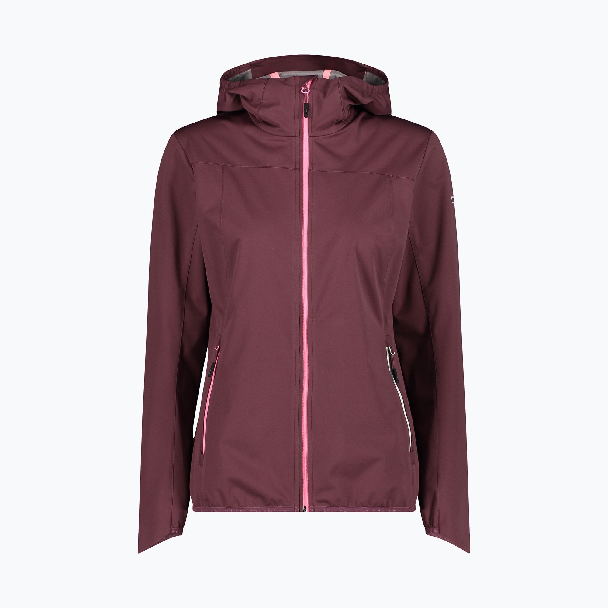 Kurtka przeciwdeszczowa damska CMP 33A6046 Fix Hood plum 