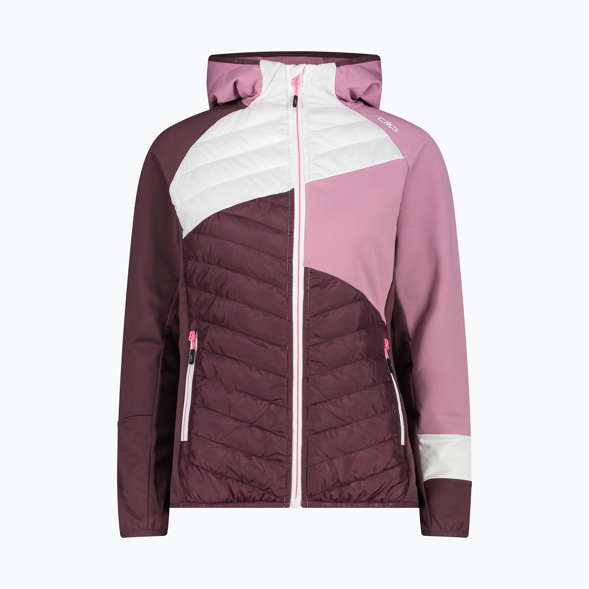 Kurtka hybrydowa damska CMP 33E6106 Hybrid plum 