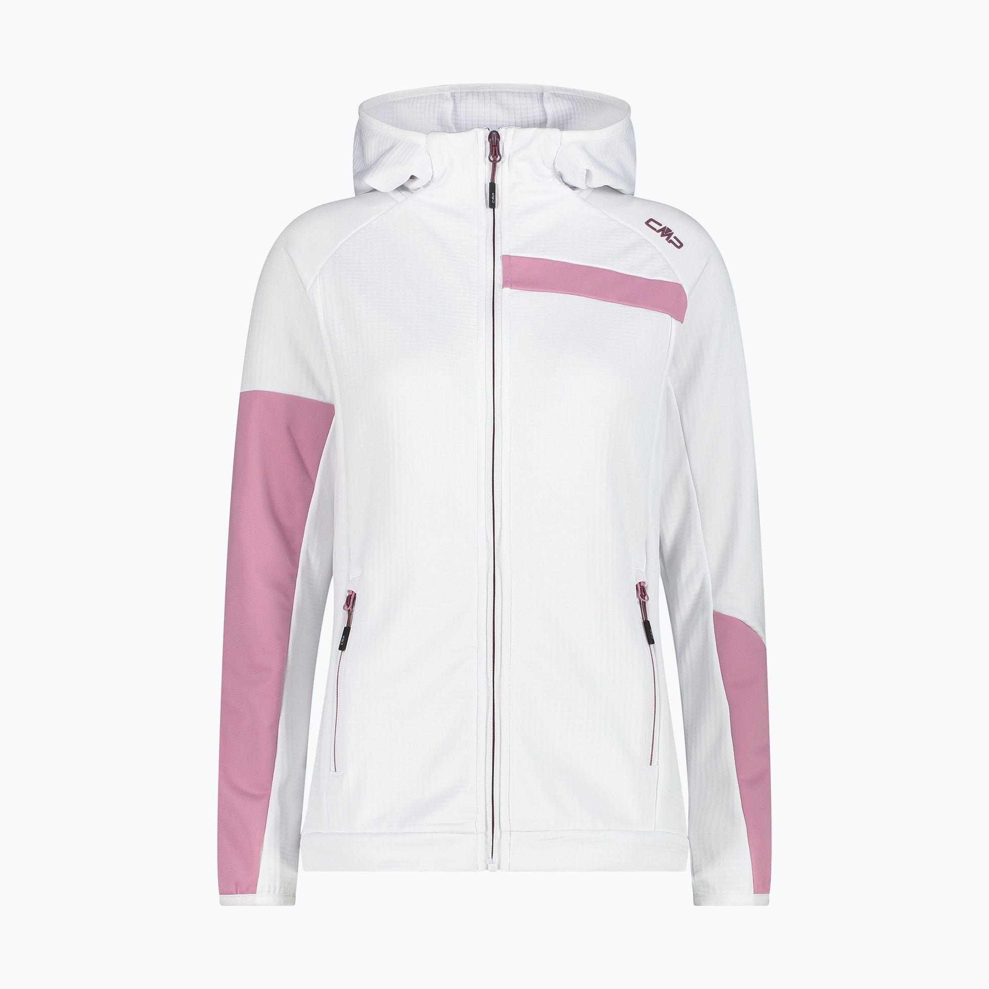 Bluza damska CMP 33G6126 Fix Hood bianco 