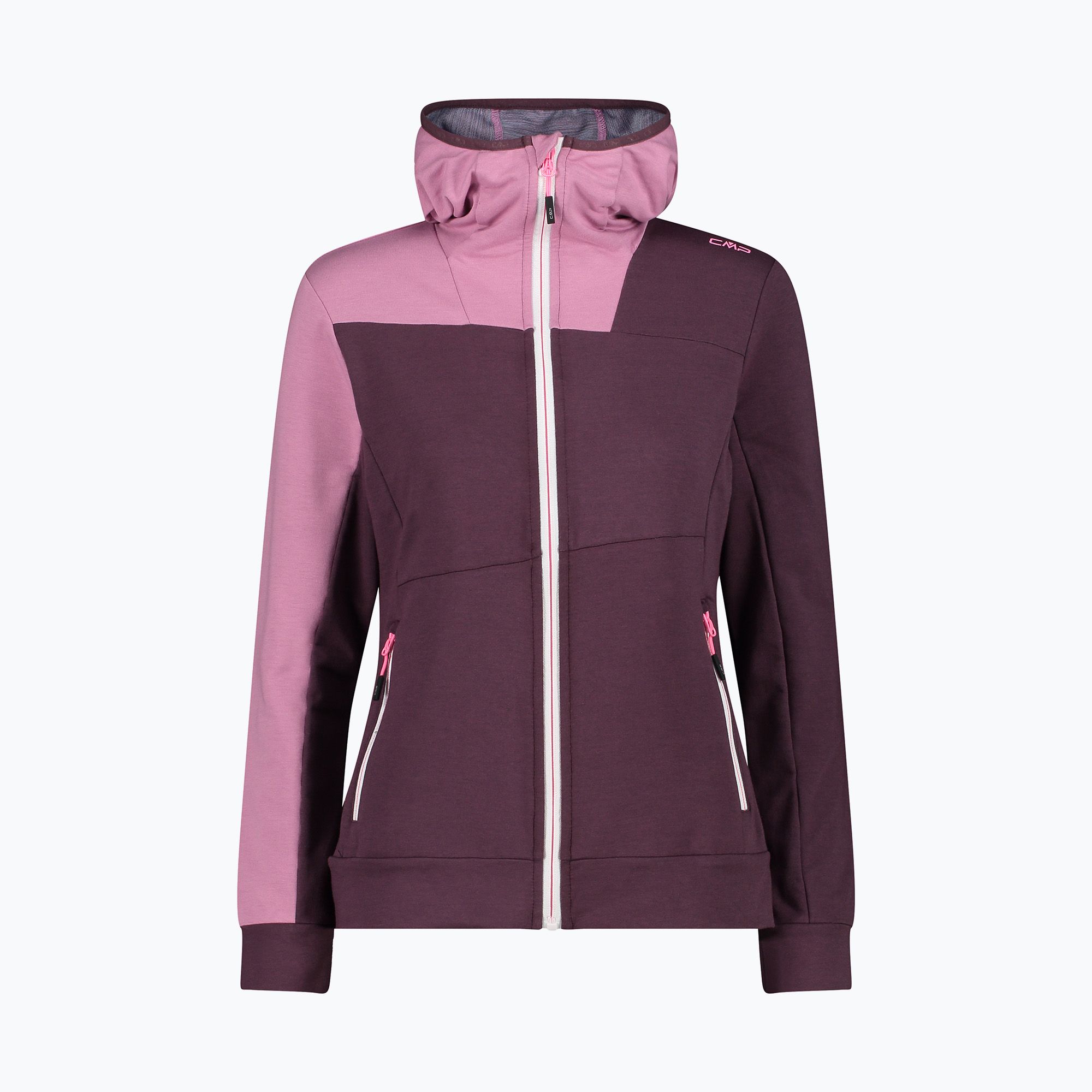 Bluza damska CMP 33L6156 Fix Hood plum 