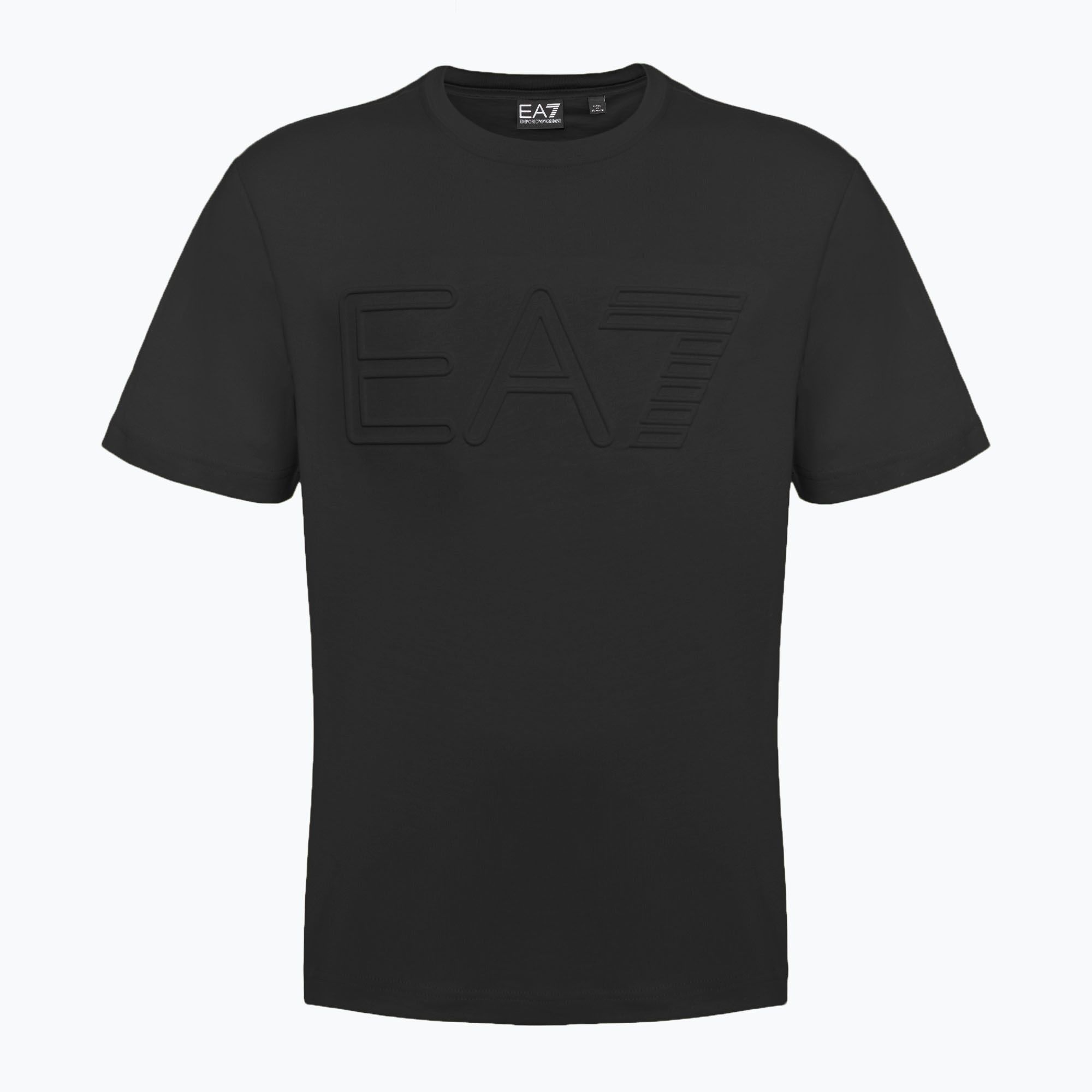 Koszulka męska EA7 Emporio Armani Logo Series black 
