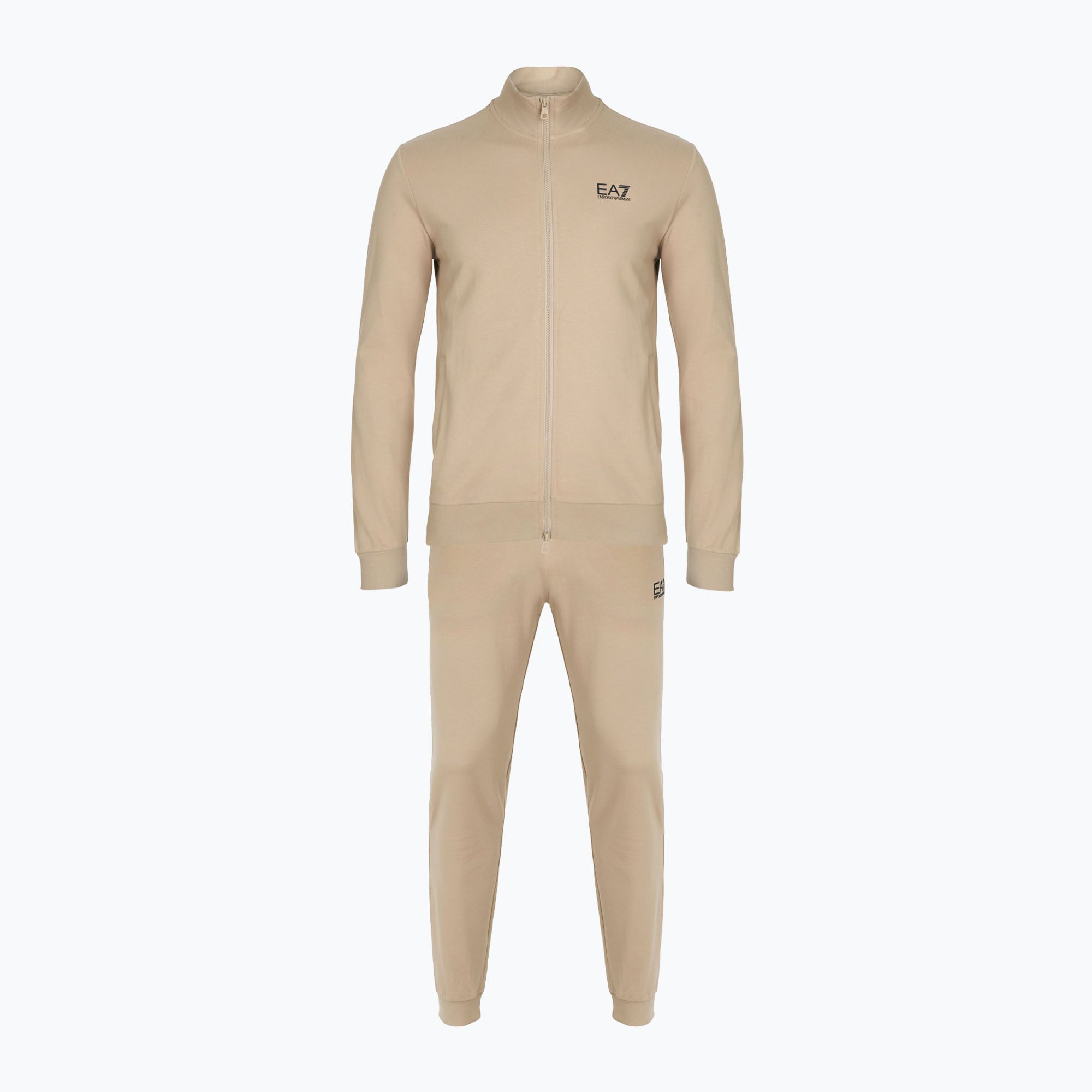 Dres męski EA7 Emporio Armani Train Core Identity Tracksuit FZ cobblestone 