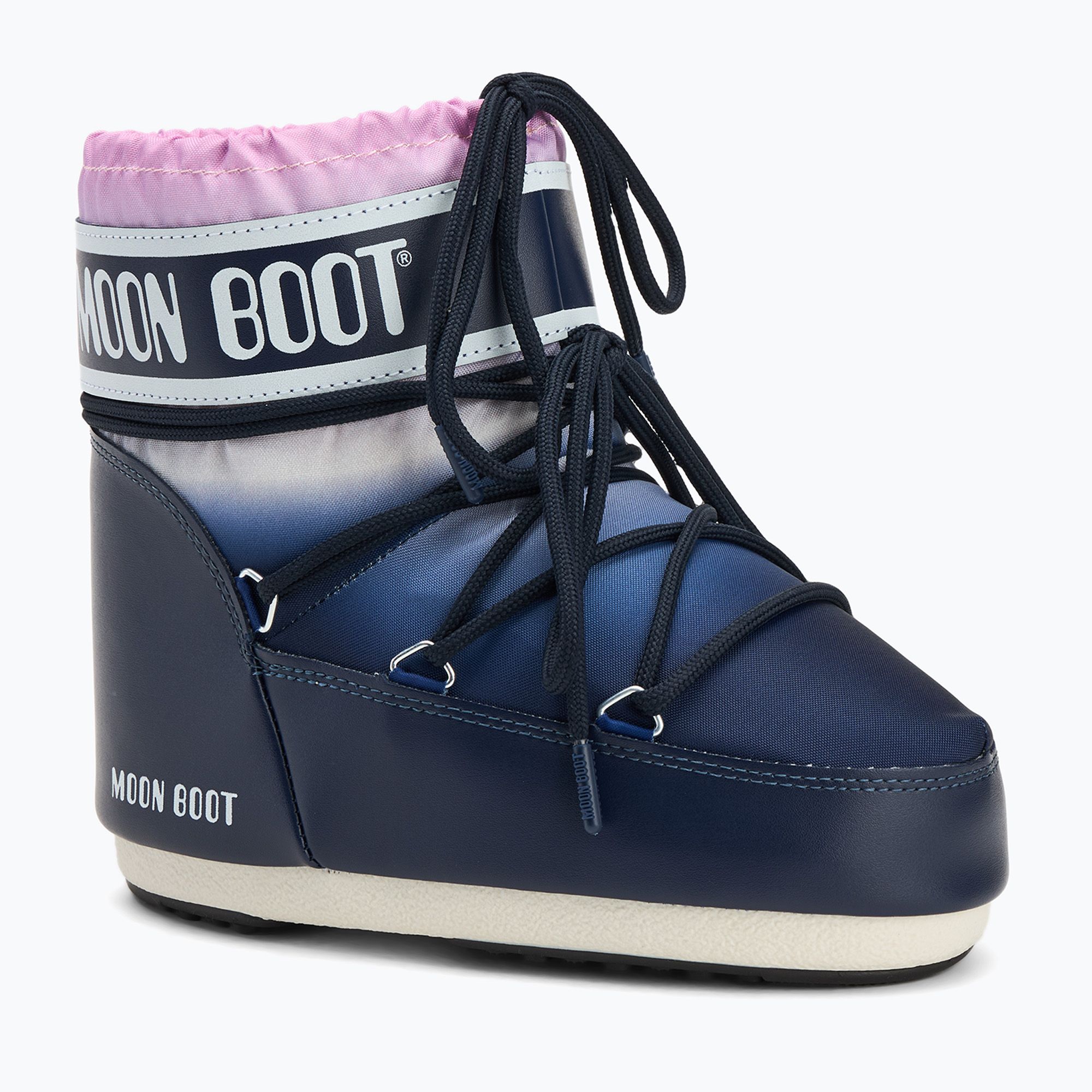 Śniegowce damskie Moon Boot Icon Low Moonrise blue 