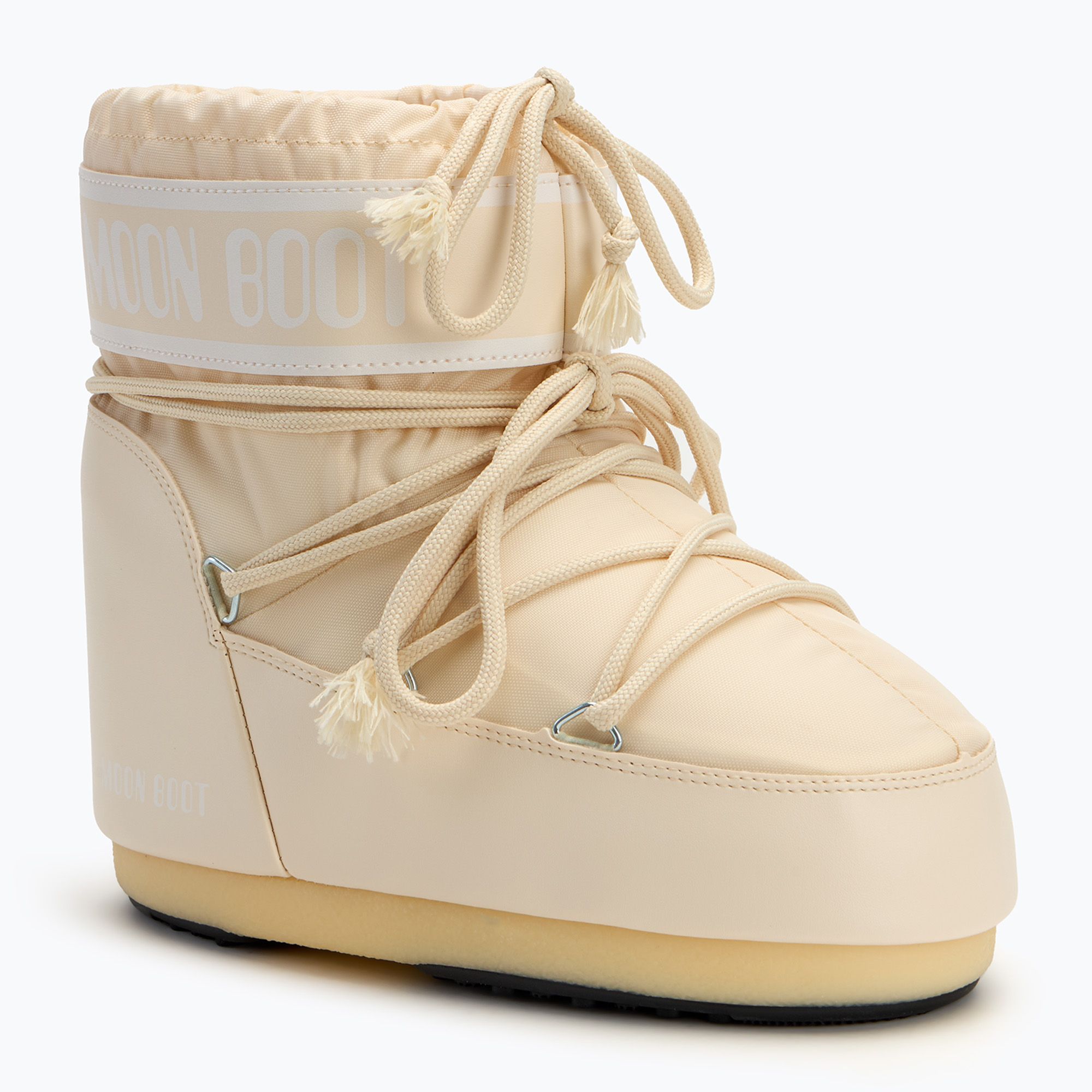 Śniegowce damskie Moon Boot Icon Low Nylon cream 