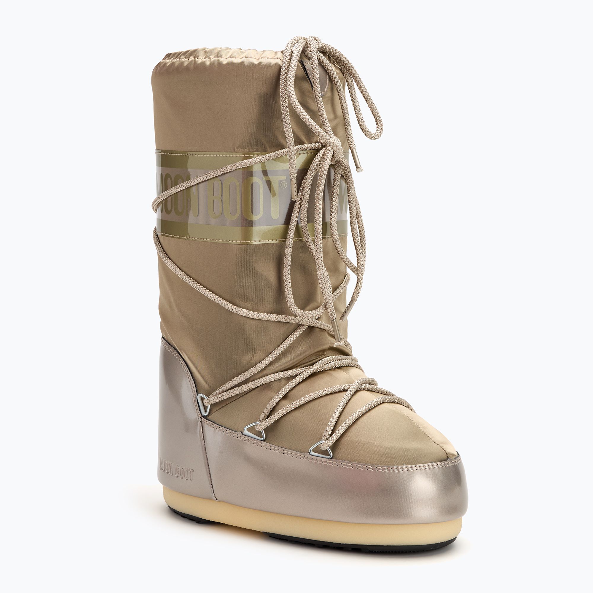 Śniegowce damskie Moon Boot Icon Glance platinum 