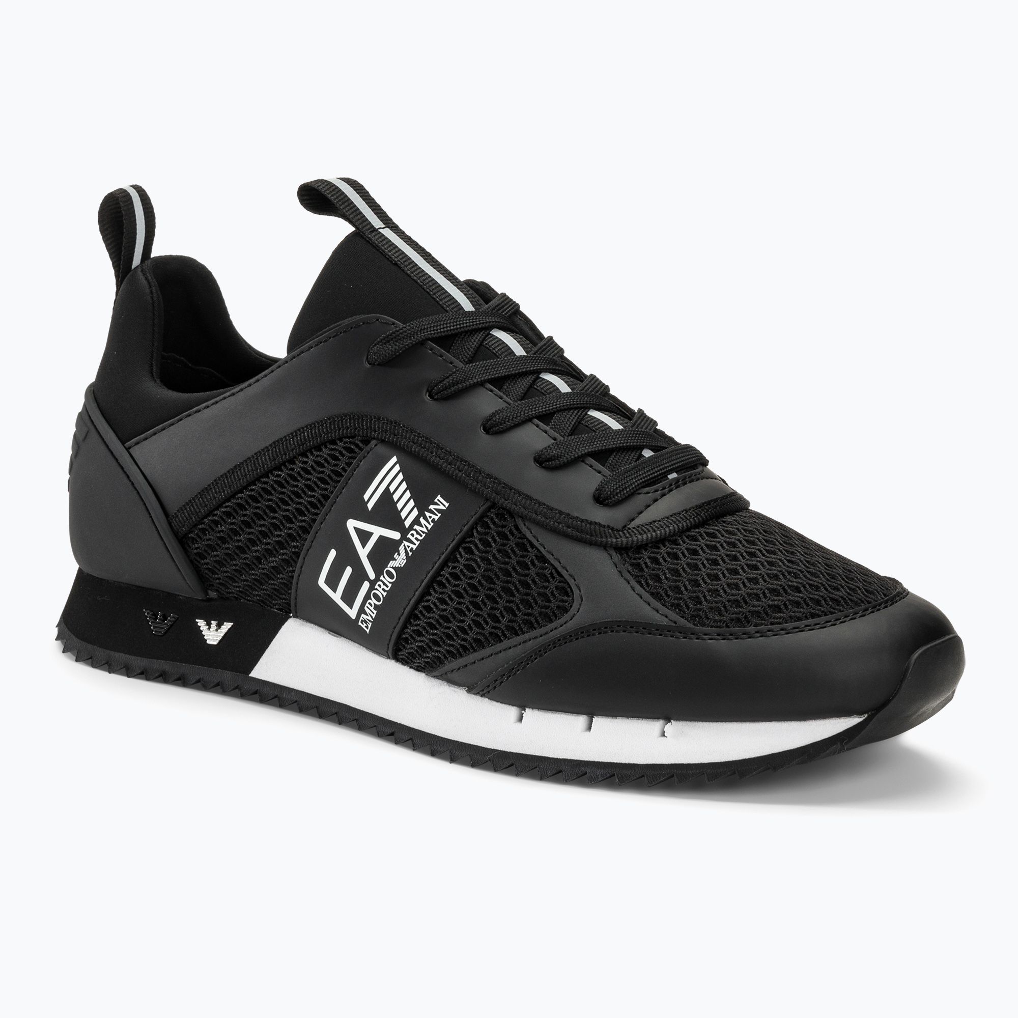 Buty EA7 Emporio Armani Black & White Laces black/white 