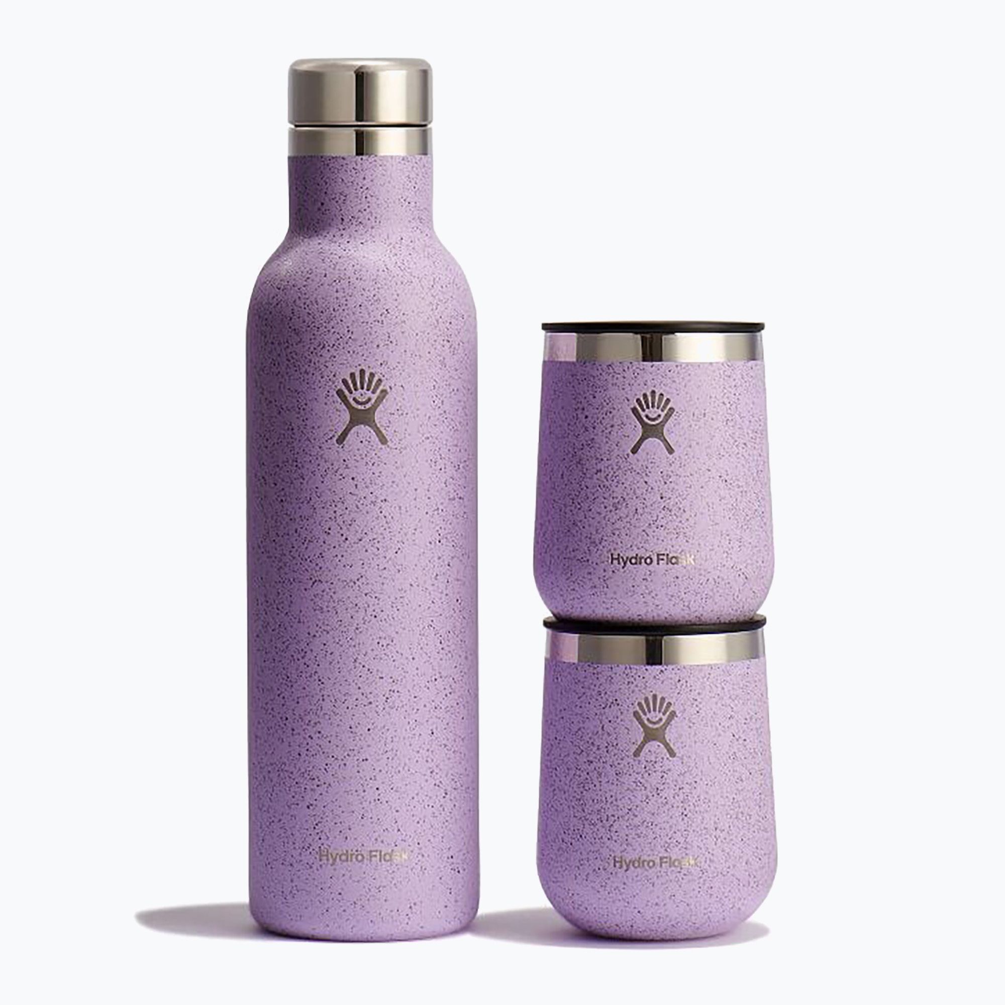 Zestaw Hydro Flask Wine Gift Set pixie/black speckle 