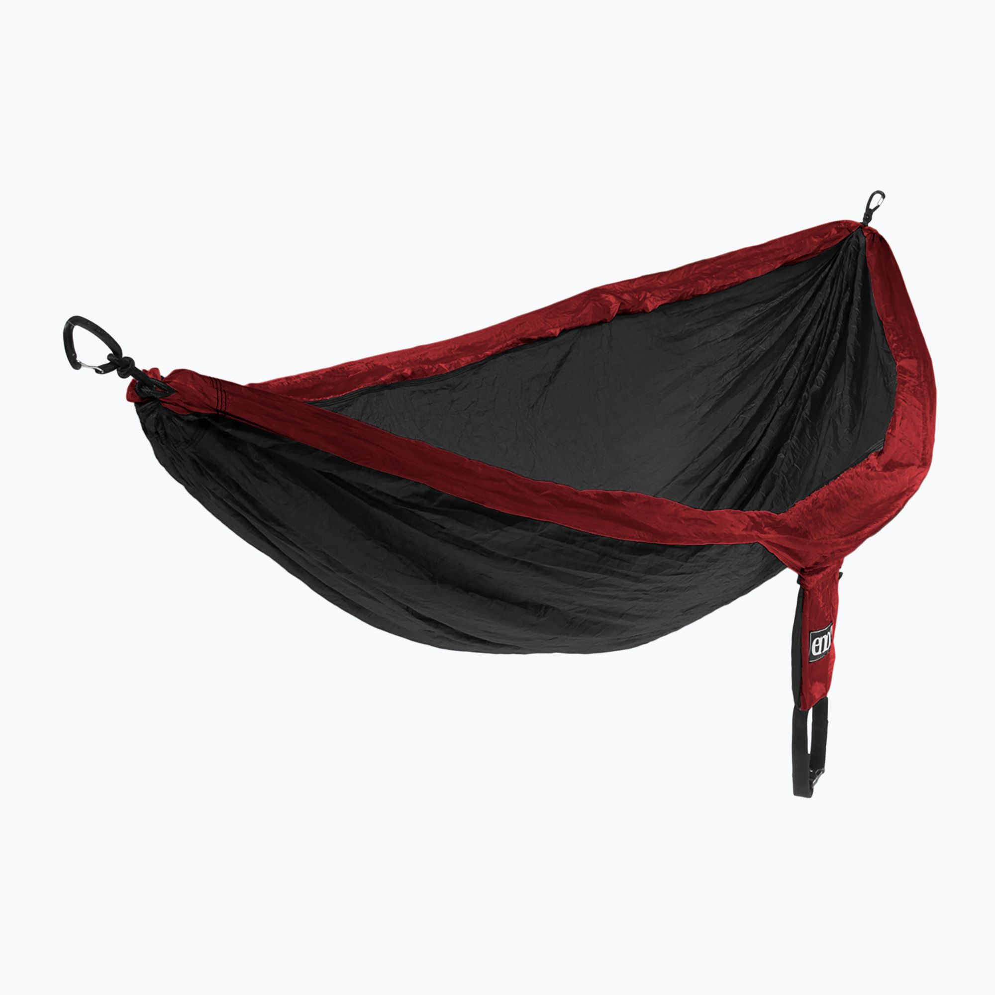 Hamak turystyczny ENO DoubleNest black/maroon 